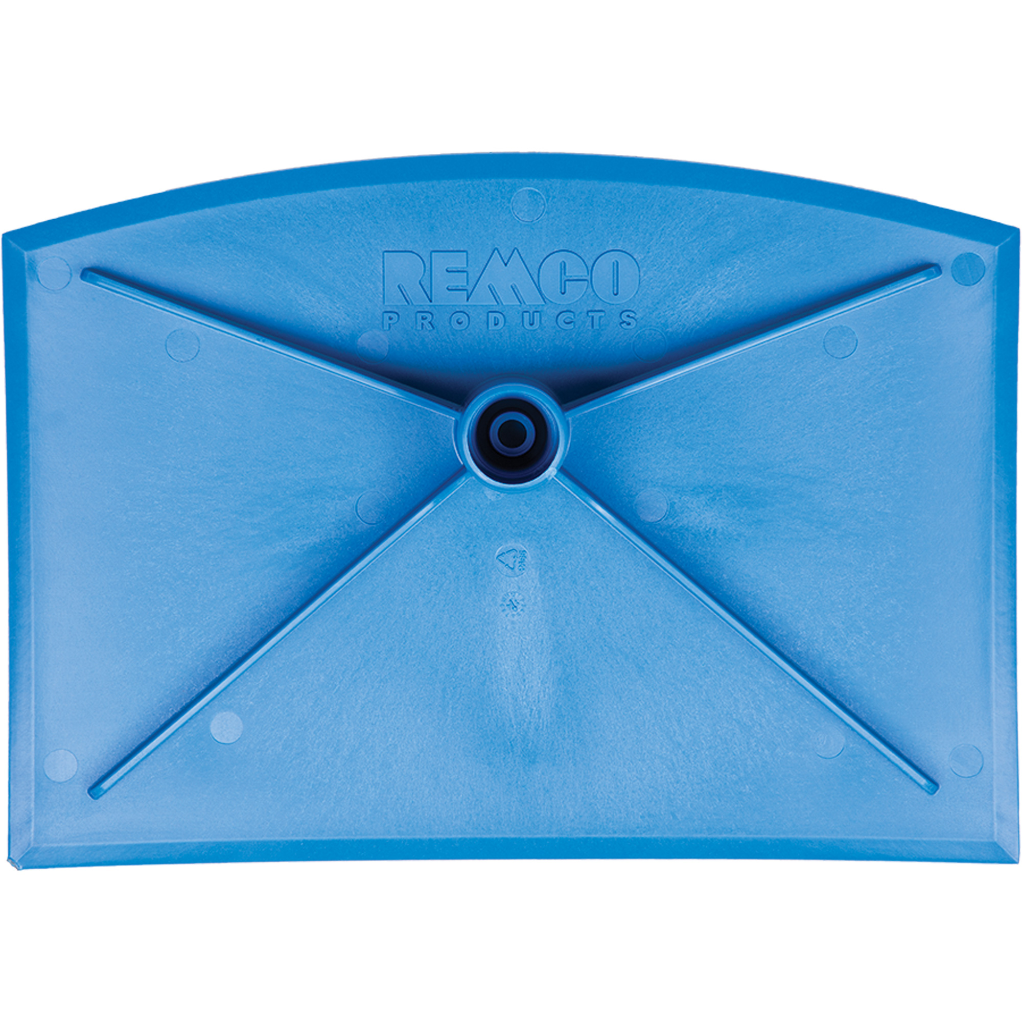 Tête de binette pour service alimentaire, Bleu, 8" la x 11-1/4" lo