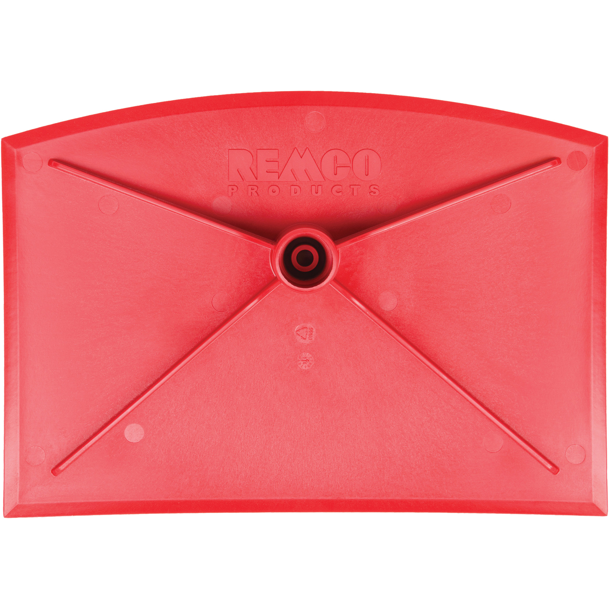 Tête de binette pour service alimentaire, Rouge, 8" la x 11-1/4" lo