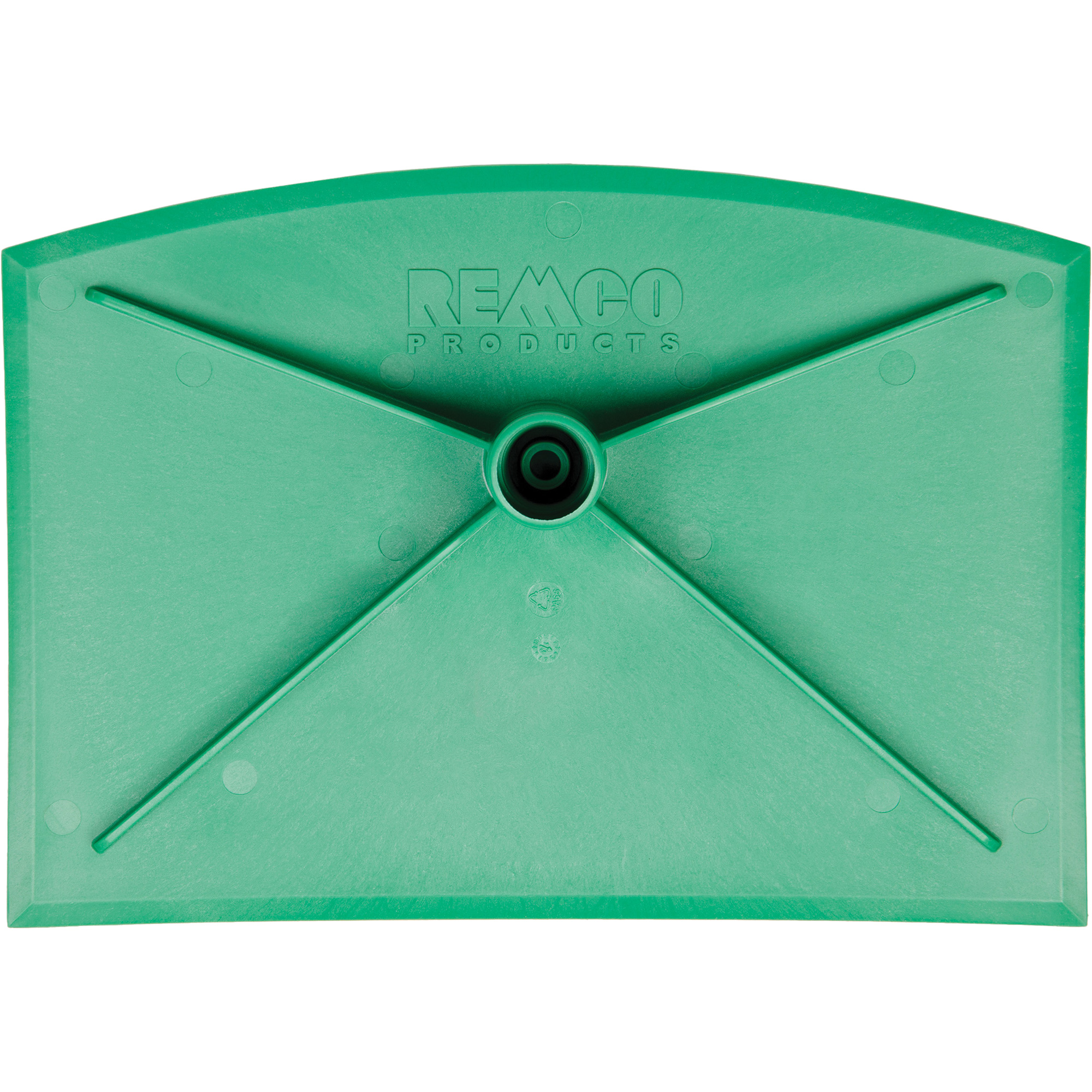 Tête de binette pour service alimentaire, Vert, 8" la x 11-1/4" lo