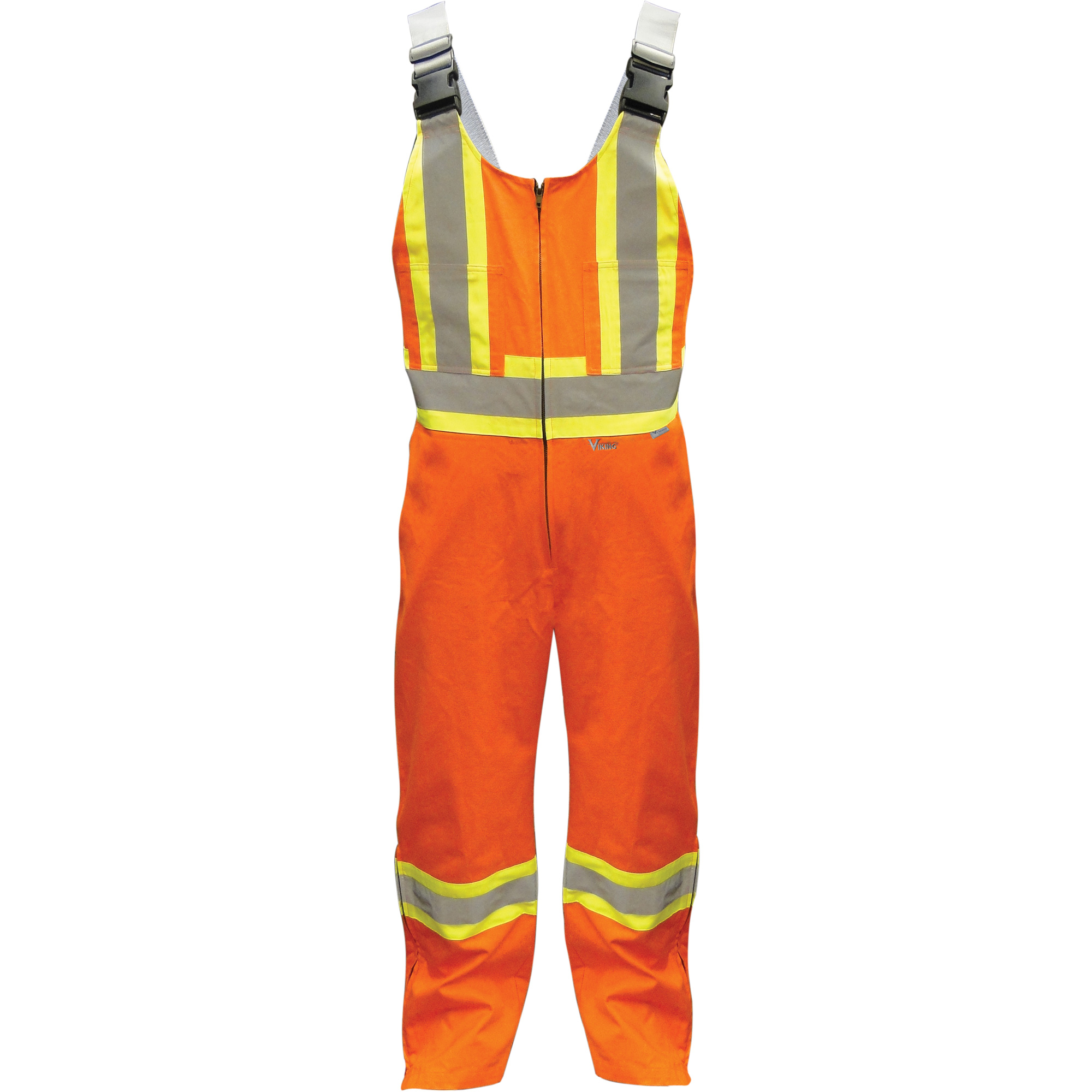 Combinaison, Poly-coton, 4T-Grand, Orange haute visibilité