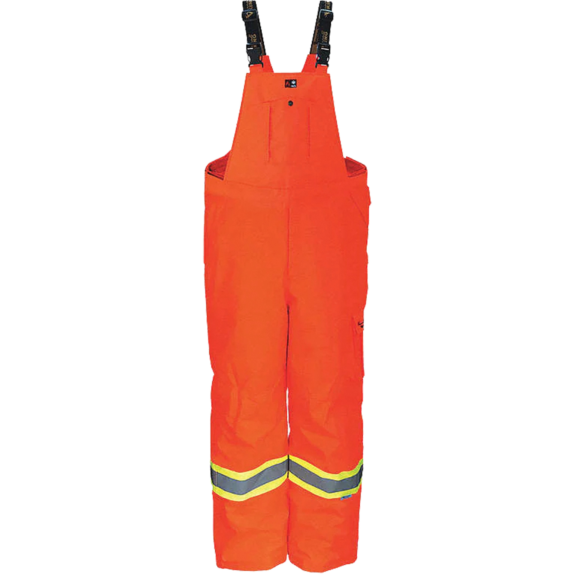 Combinaison robuste trilobée ignifugée anti-déchirure de 300D Journeyman, Polyester, T-Grand, Orange haute visibilité