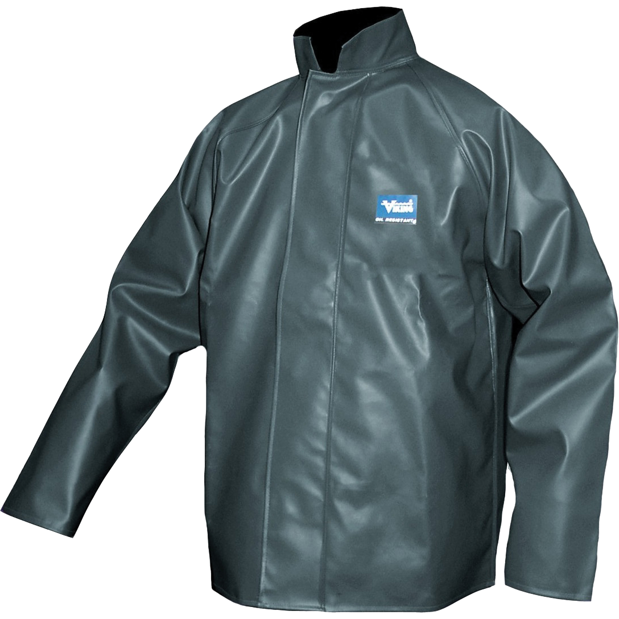 Manteau de pluie Journeyman résistant aux produits chimiques, Polyester, Petit, Vert