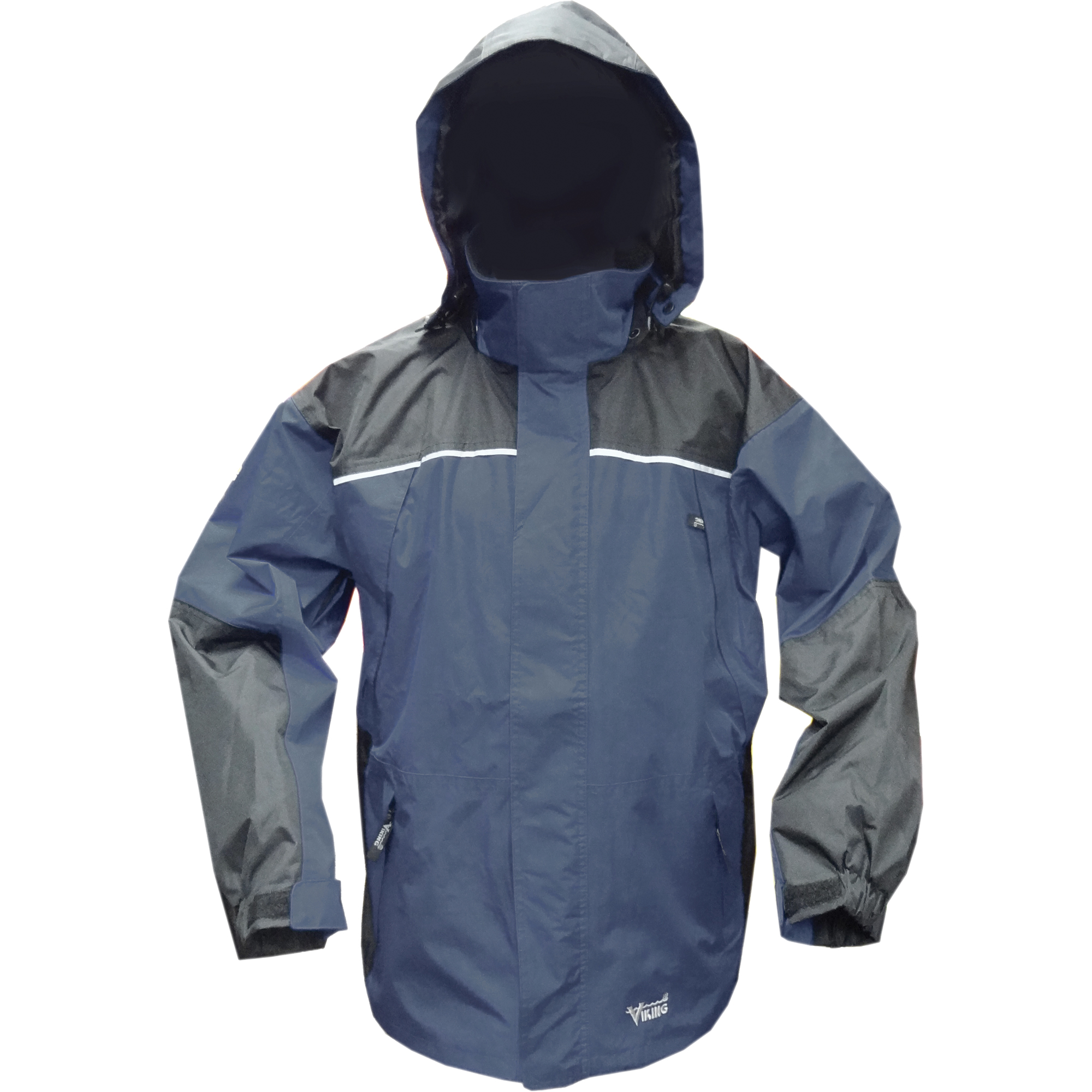 Manteaux d'extérieur imperméables Tempest, Polyester/PVC, 2T-Grand, Charbon/Bleu marin