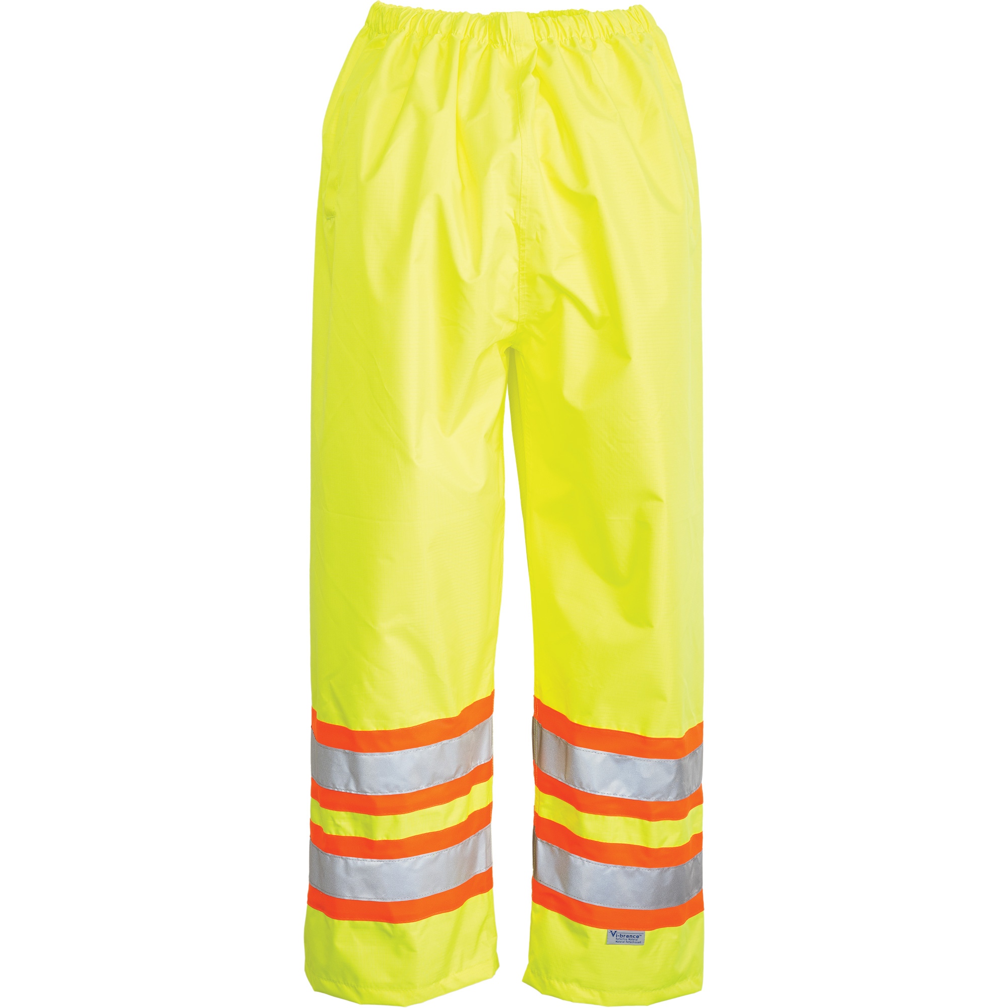 Pantalons avec taille élastique Open RoadMD, Polyester, T-Grand, Jaune lime haute visibilité