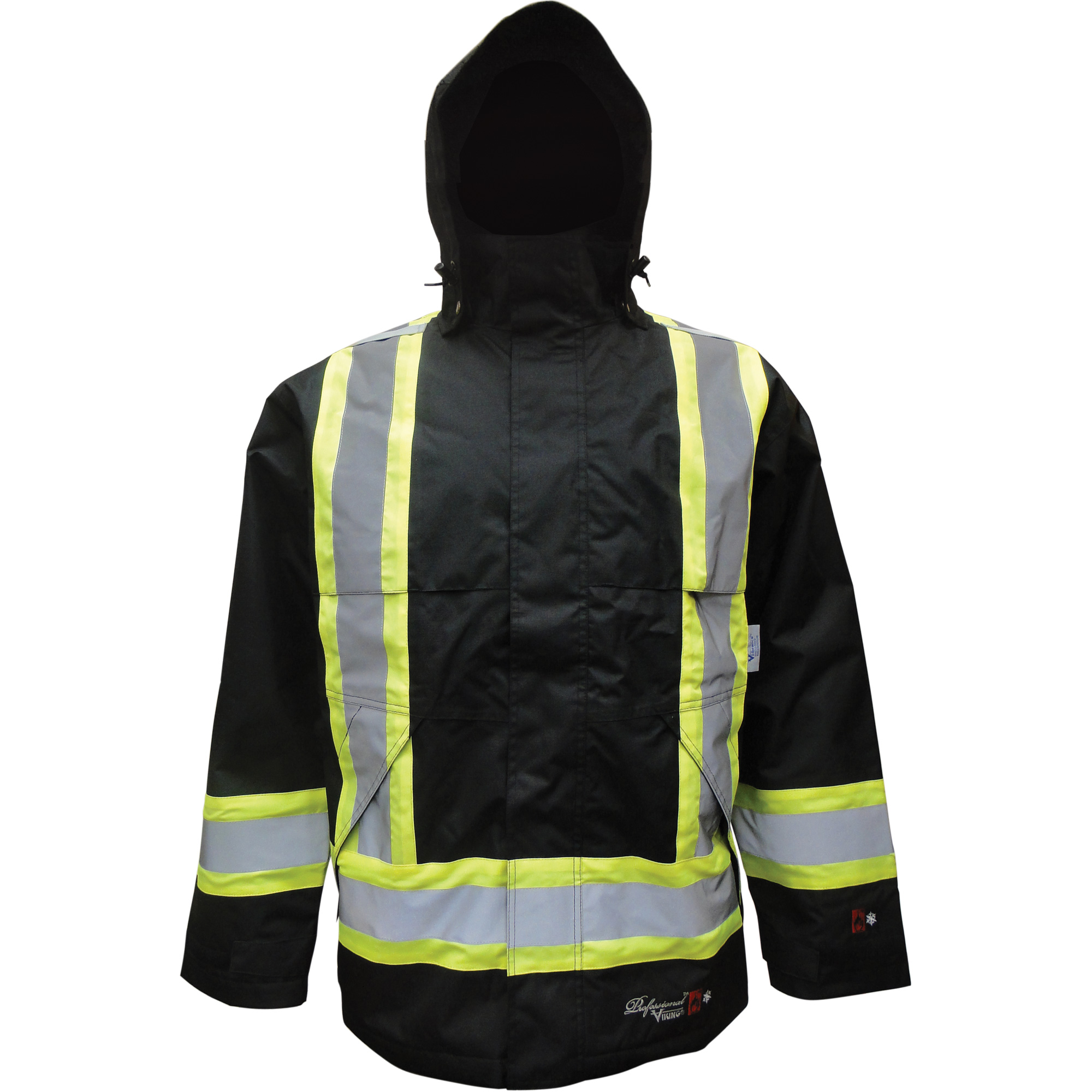 Manteau isolé, Polyester/Polyuréthane, Noir, 3T-Grand