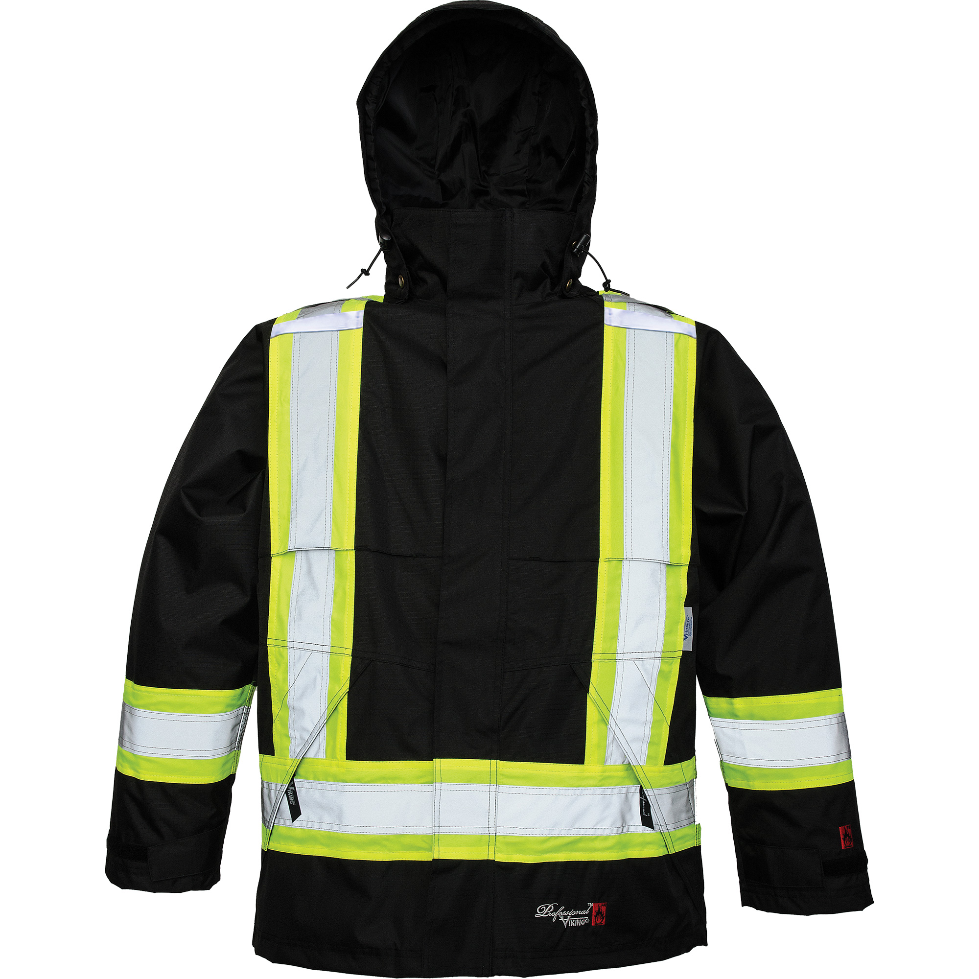 Manteau Journeyman, Polyester/Polyuréthane, Noir, 4T-Grand