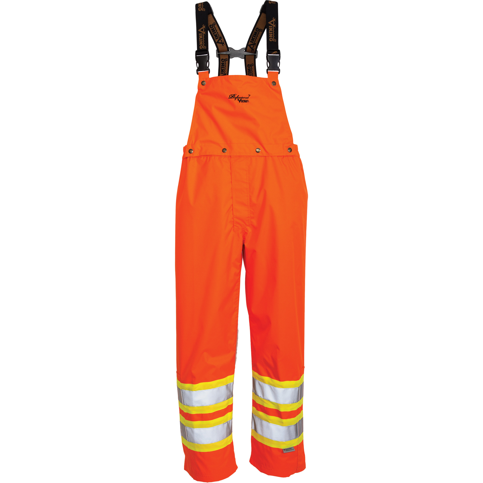 Salopette Journeyman, Polyester, 4T-Grand, Orange haute visibilité