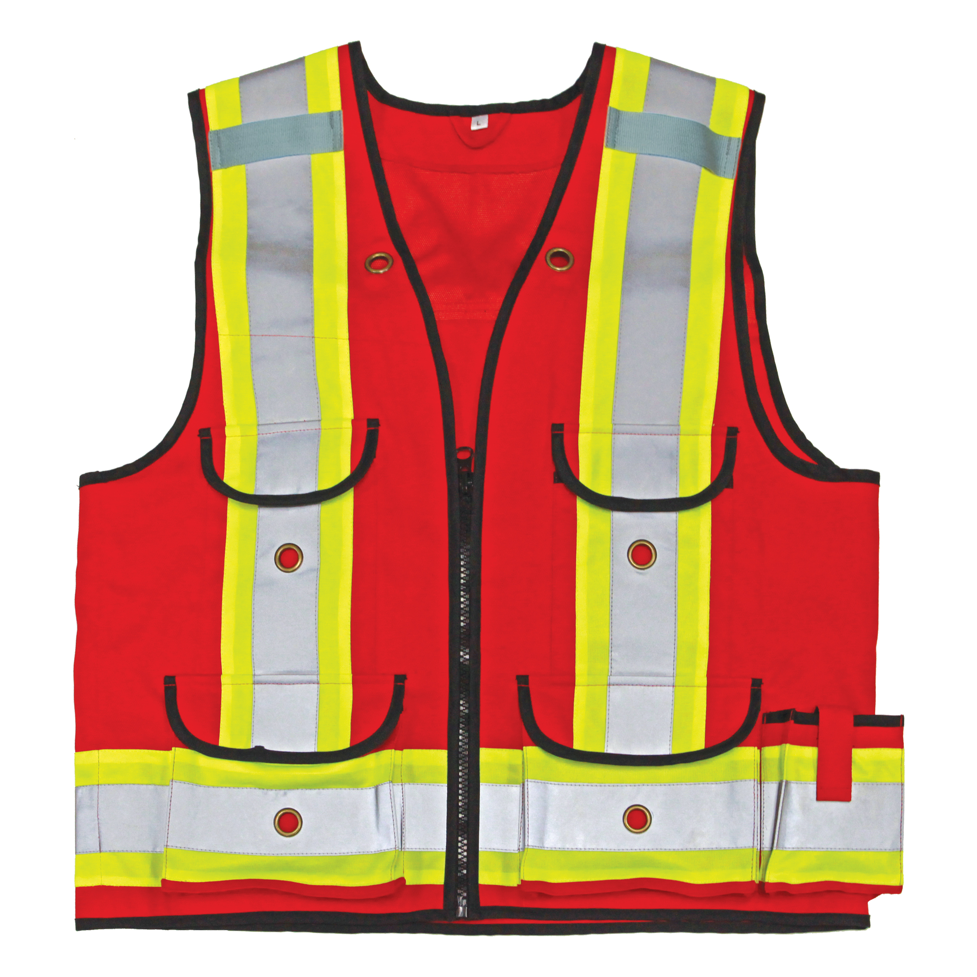 Veste de sécurité pour apenteur All-Trades 1000DMD, Rouge, T-Grand, Polyester