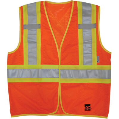 Veste Open RoadMD “BTE”, Orange haute visibilité, Moyen/Petit