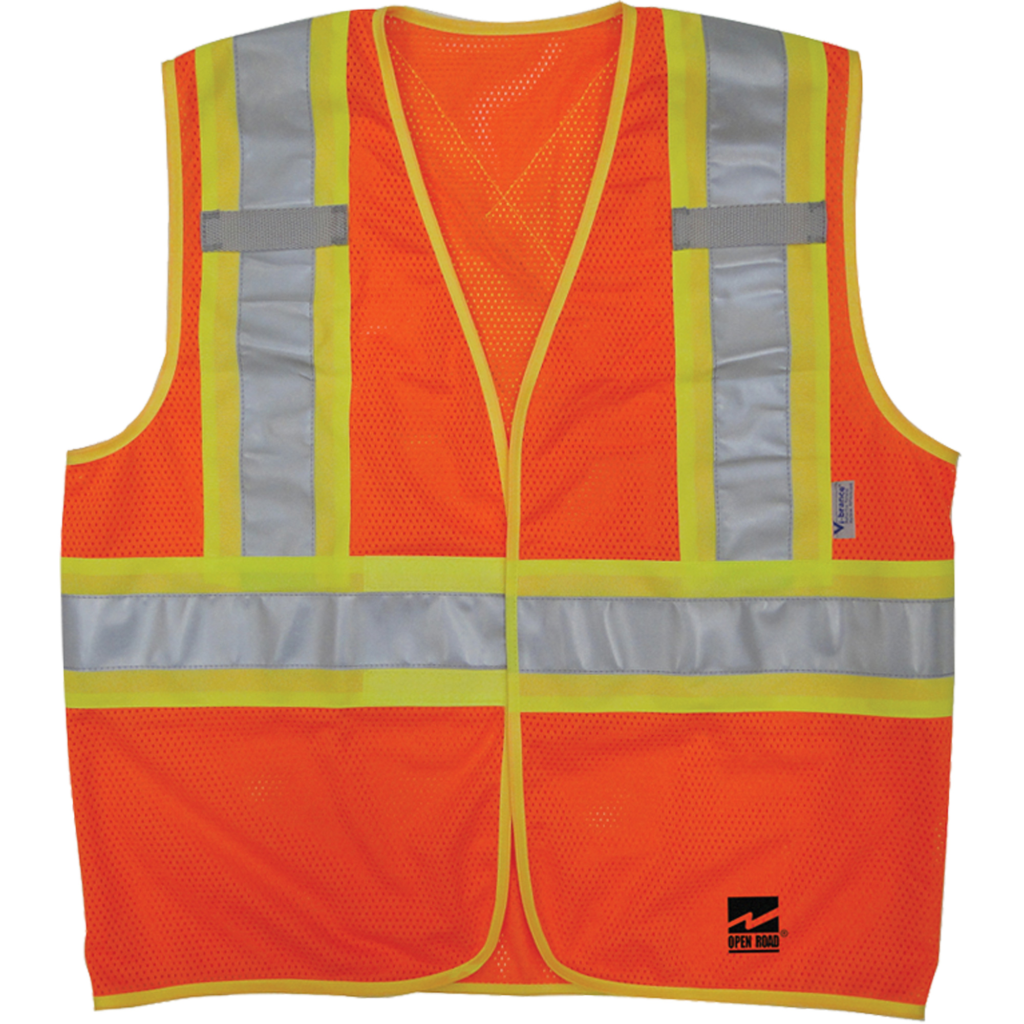 Veste Open RoadMD “BTE”, Orange haute visibilité, Moyen/Petit