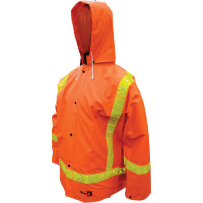 Vêtements imperméables en PVC ignifuges Open Road , 3T-Grand, Orange