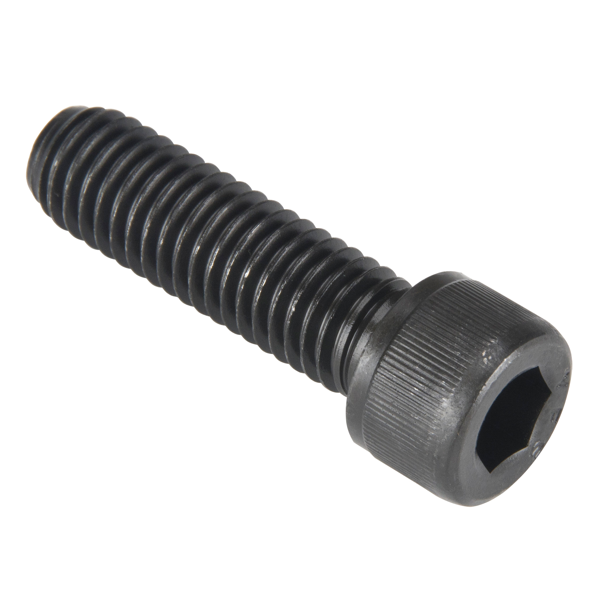 Vis à douille à tête creuse, 1/2" dia. x 1-3/4" lo, Oxyde noir
