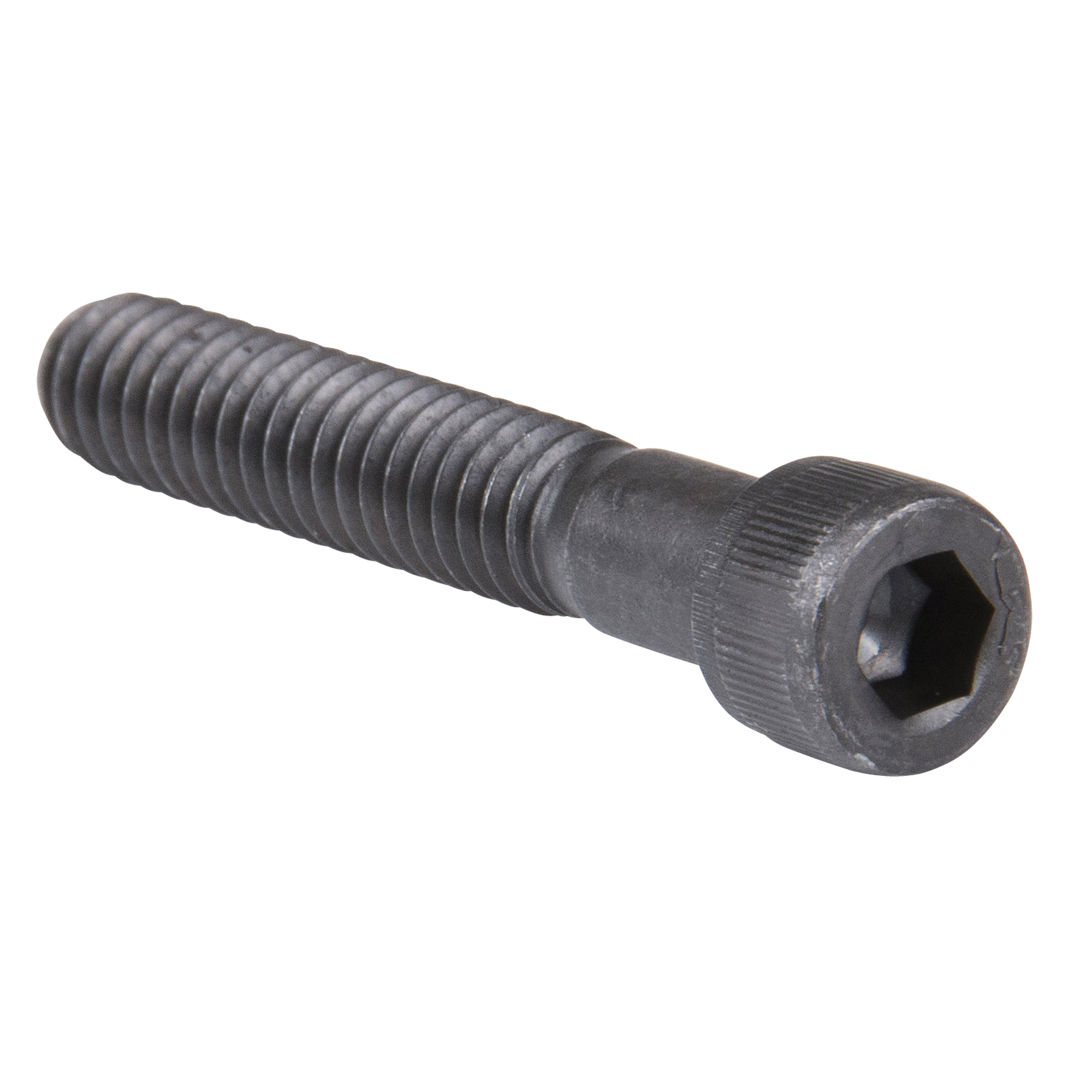 Vis à douille à tête creuse, 1/4" dia. x 1-1/2" lo, Oxyde noir