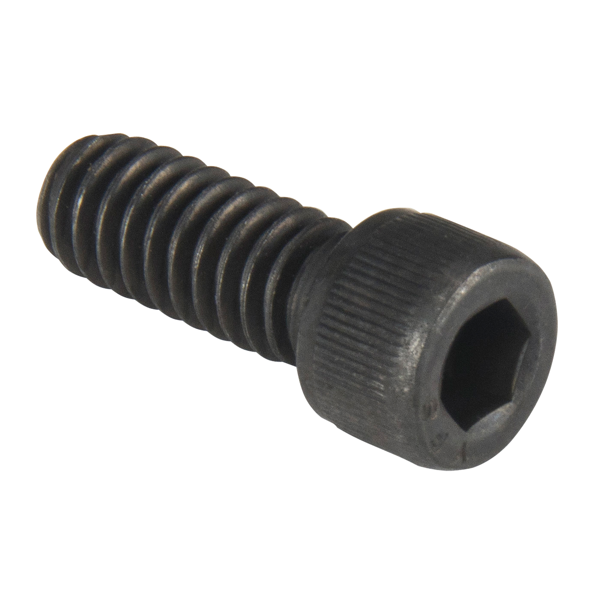 Vis à douille à tête creuse, 1/4" dia. x 5/8" lo, Oxyde noir