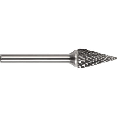Alésoir au carbure plein à double coupe Magnum DrillcoMD, SM-3, 1/4" dia., 1/4" Tige, 1" Prof. de la coupe