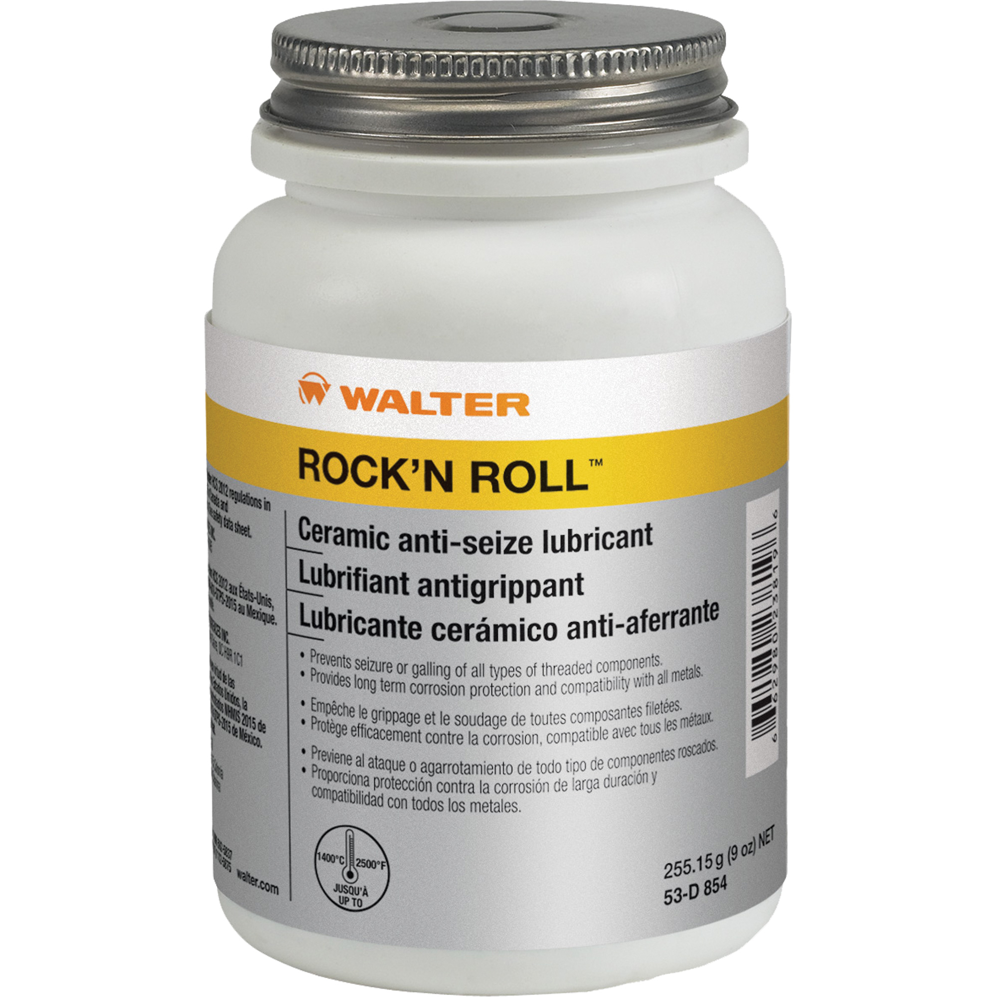 Antiblocage ROCK'N ROLLMC, 300 g, 2500°F (1400°C) température efficace max.