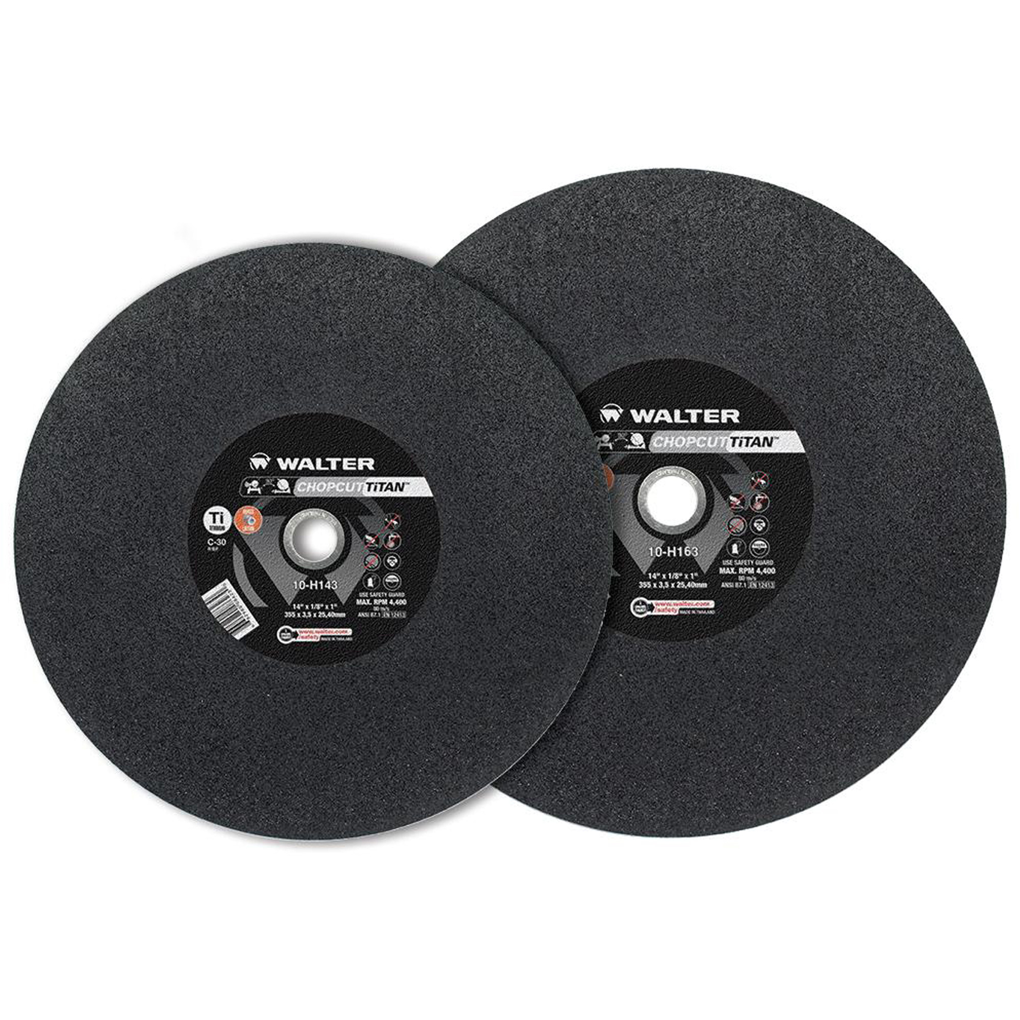 Disque de coupe Zip TitanMC, 16" x 9/64", Arbre de 7/8", Type 1, Carbure de silicium, 3800 Tr/min