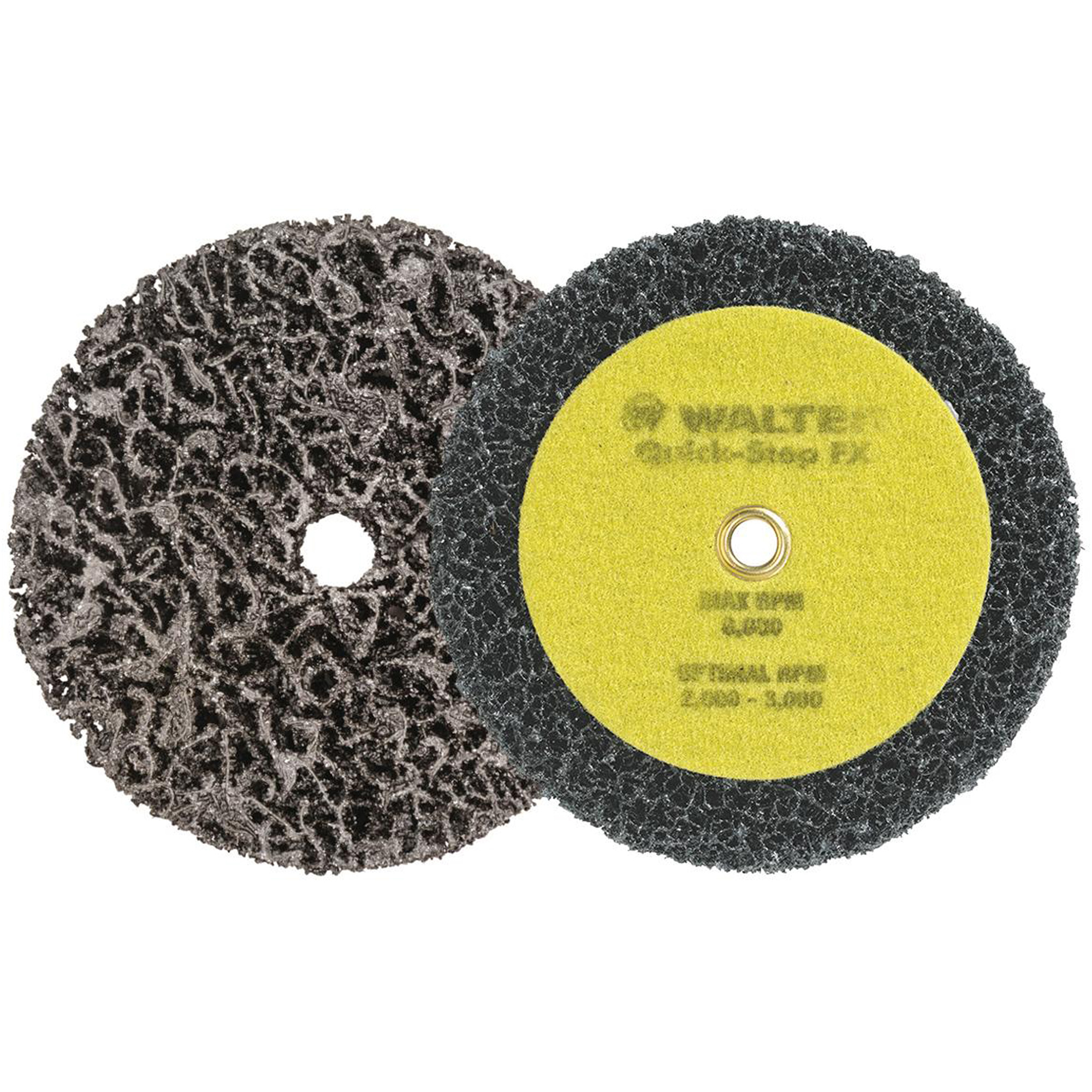 Disque de nettoyage de surfaces QUICK-STEP FXMC, 6" dia., Oxyde d'aluminium