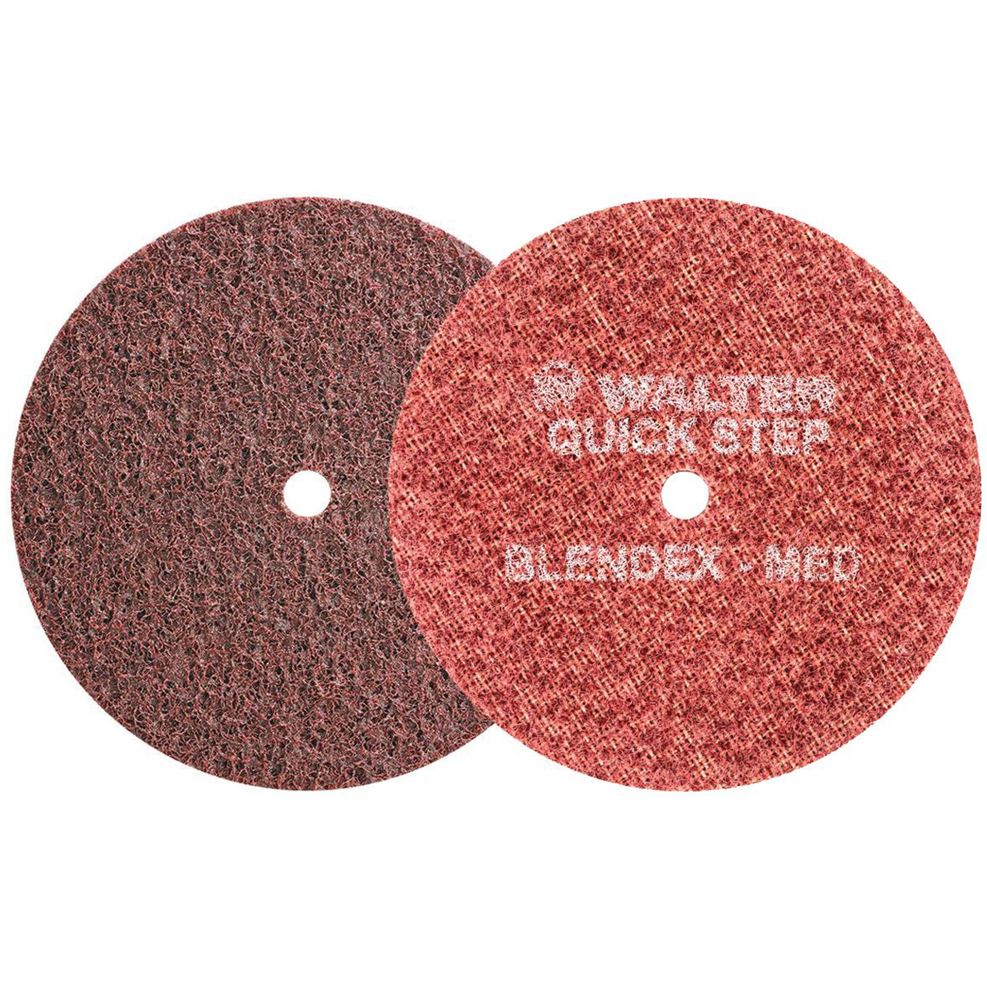 Disque de préparation de surface QUICK-STEP BLENDEXMC, 5" dia., Grain Moyen, Oxyde d'aluminium