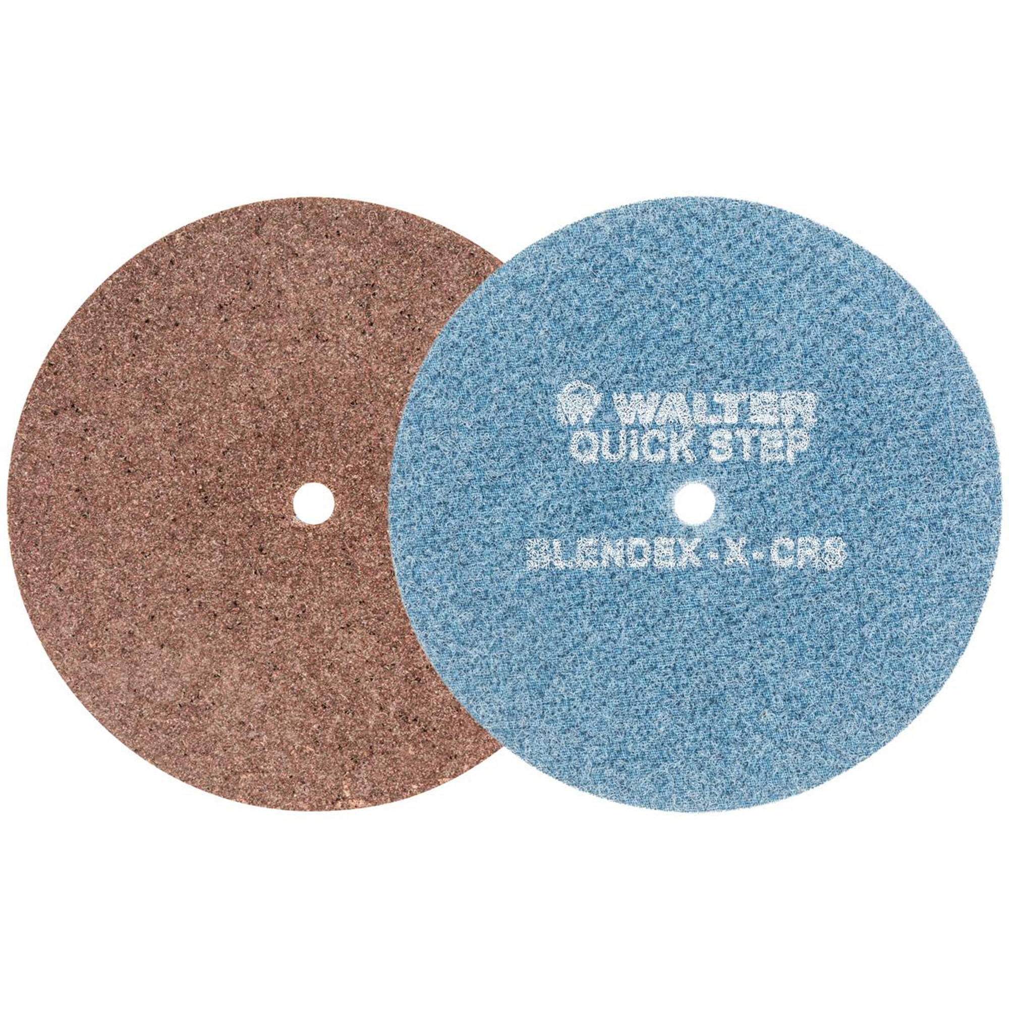 Disque de préparation de surface QUICK-STEP BLENDEXMC, 6" dia., Grain Extra grossier, Oxyde d'aluminium