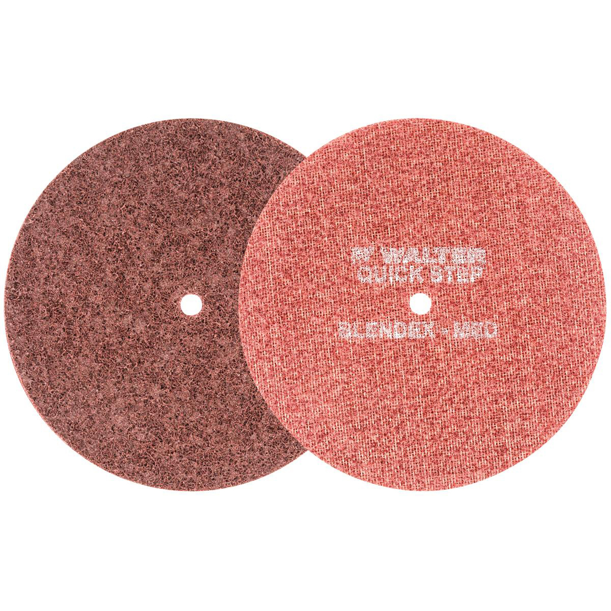 Disque de préparation de surface QUICK-STEP BLENDEXMC, 7" dia., Grain Moyen, Oxyde d'aluminium
