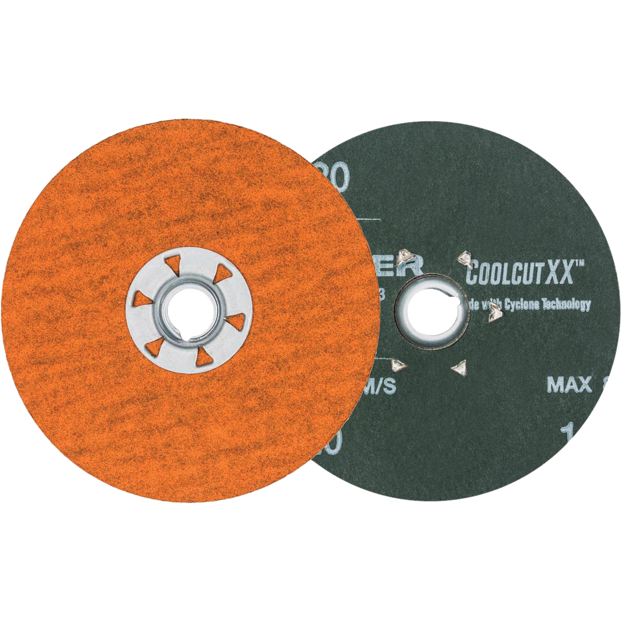 Disque de sablage Coolcut XXMC, 4-1/2" dia., Grain 120, Céramique