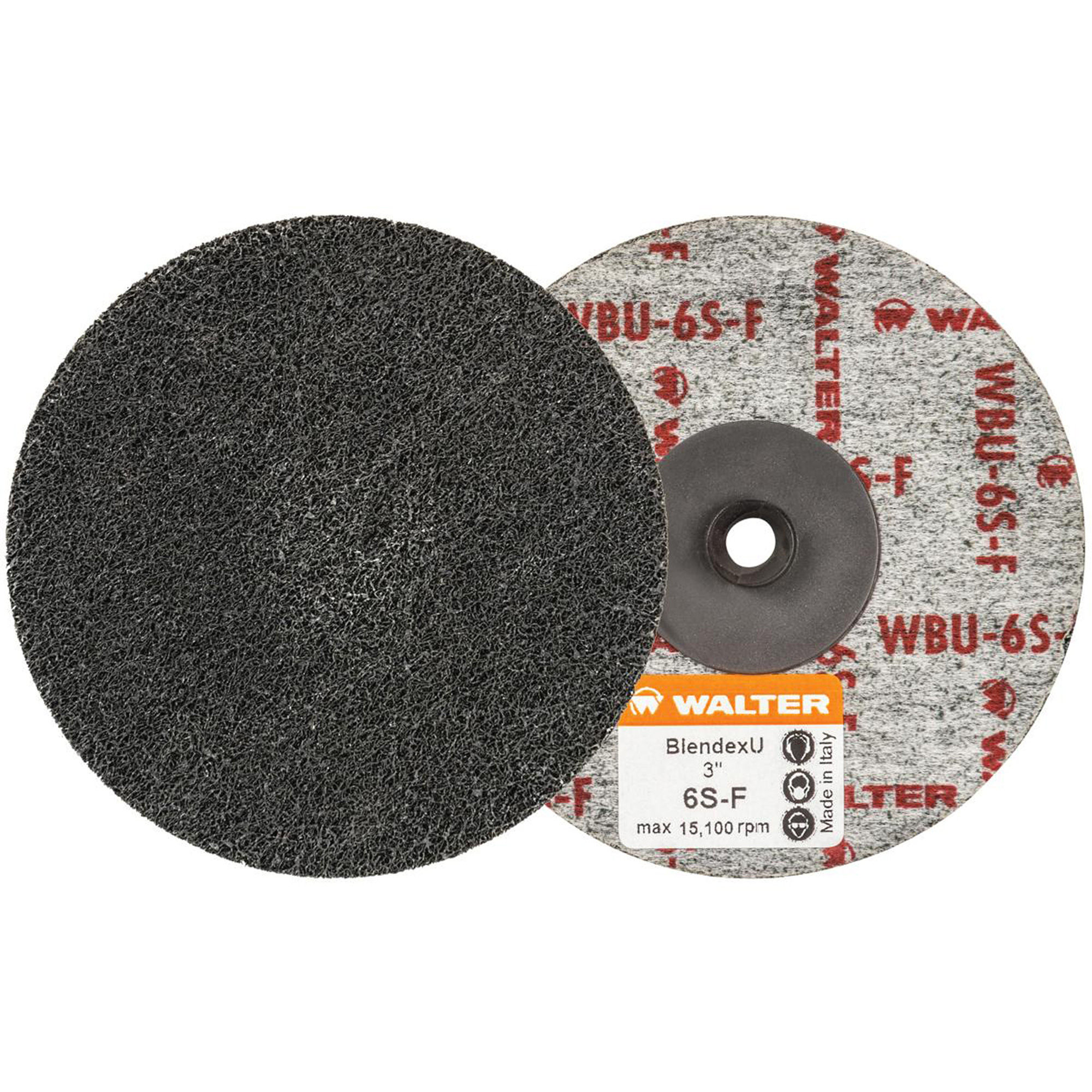 Disques TwistMC Blendex UMC, 3" dia., Grain Super fin, Carbure de silicium