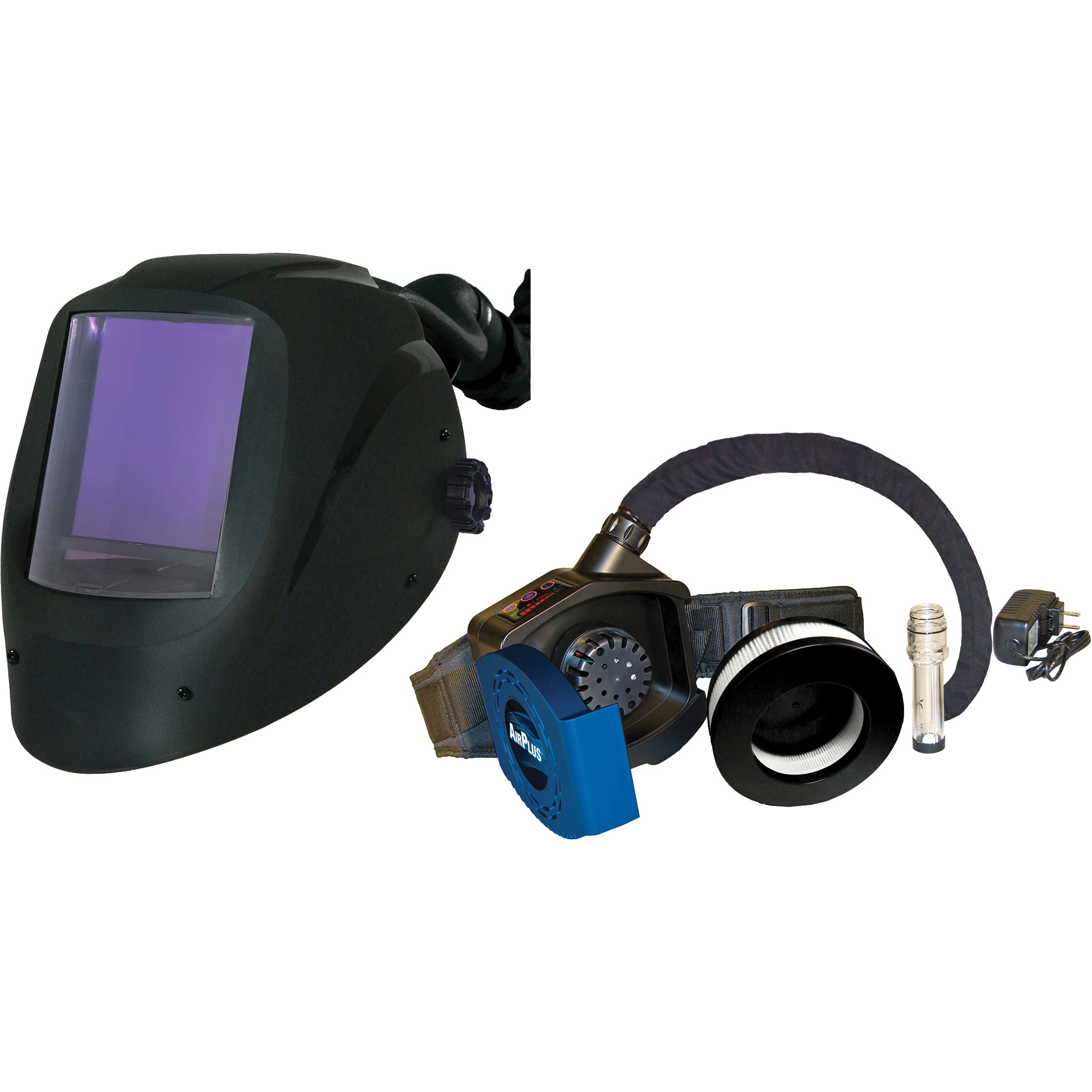 Ensemble APR motorisé ArcOneMD AirPlusMD avec VisionMD BFFVX, Masque de soudage