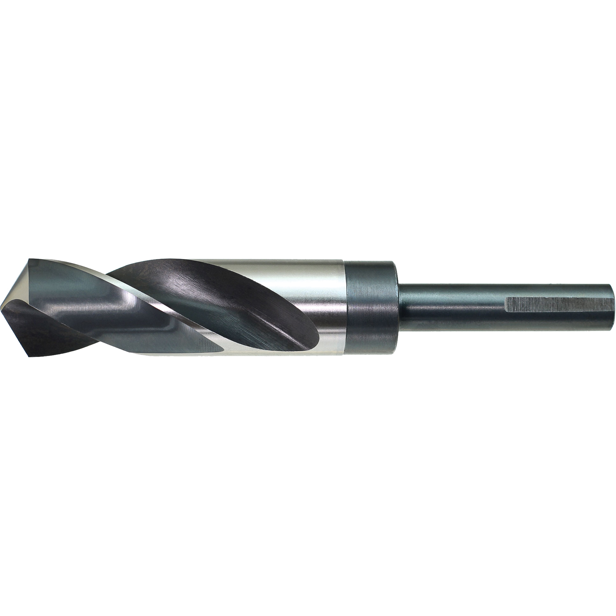 Foret à queue réduite et à 3 méplats S&D DrillcoMD, 1", Acier rapide, Cannelure 3", Pointe de 118°