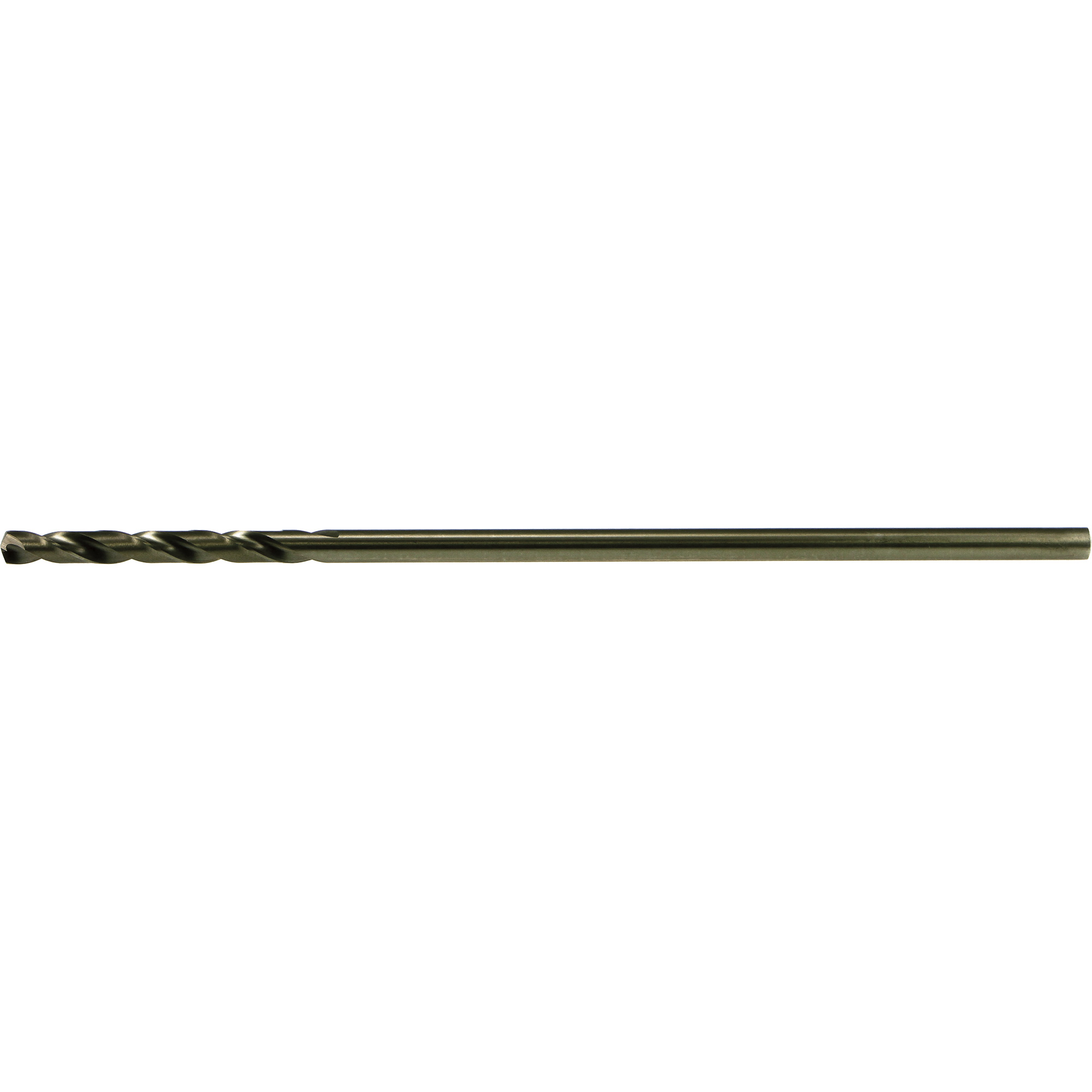 Foret allongé pour aéronef DrillcoMD, 1/2", Acier rapide au cobalt, Cannelure 4-1/2", Pointe de 135°