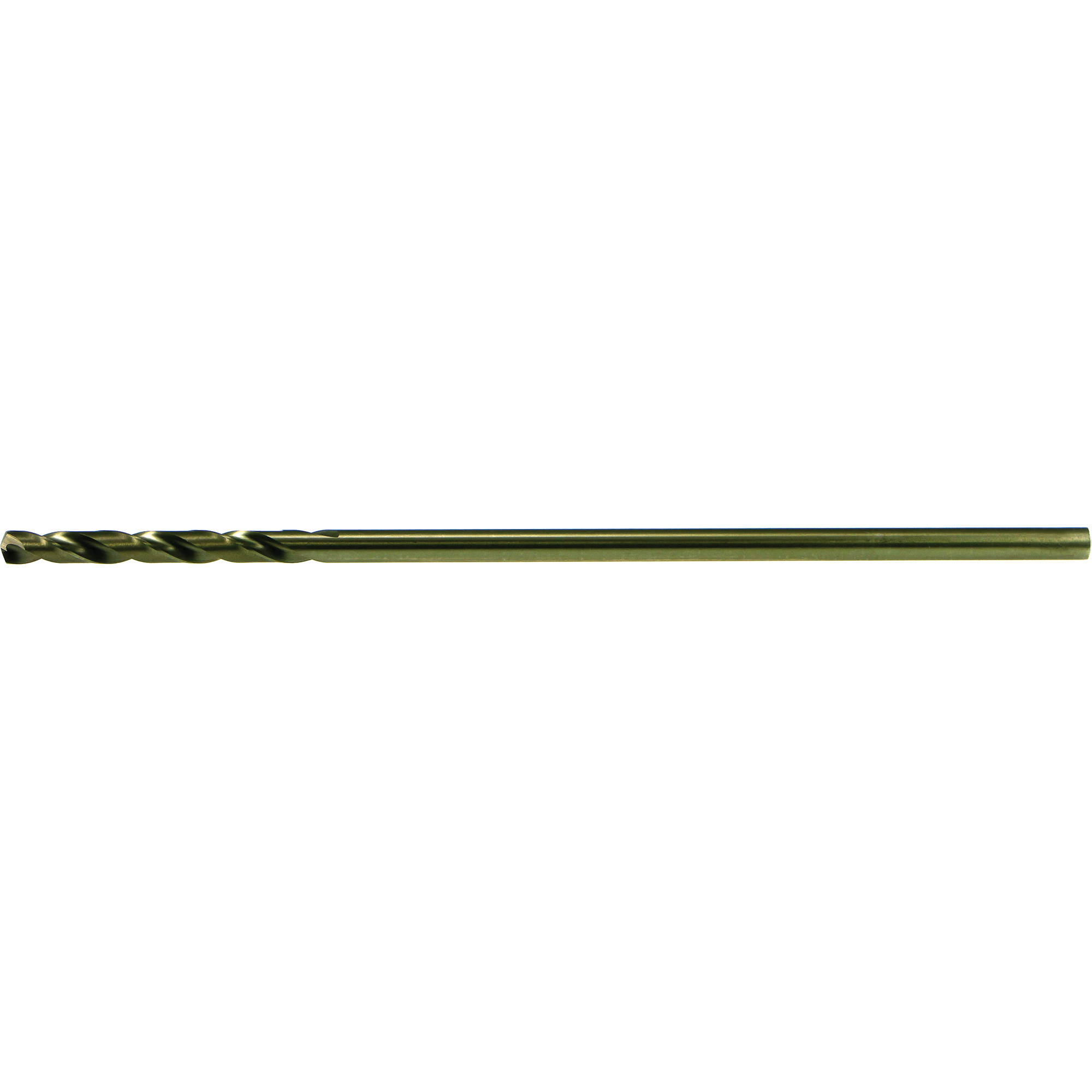 Foret allongé pour aéronef DrillcoMD, #40, Acier rapide au cobalt, Cannelure 1-3/8", Pointe de 135°