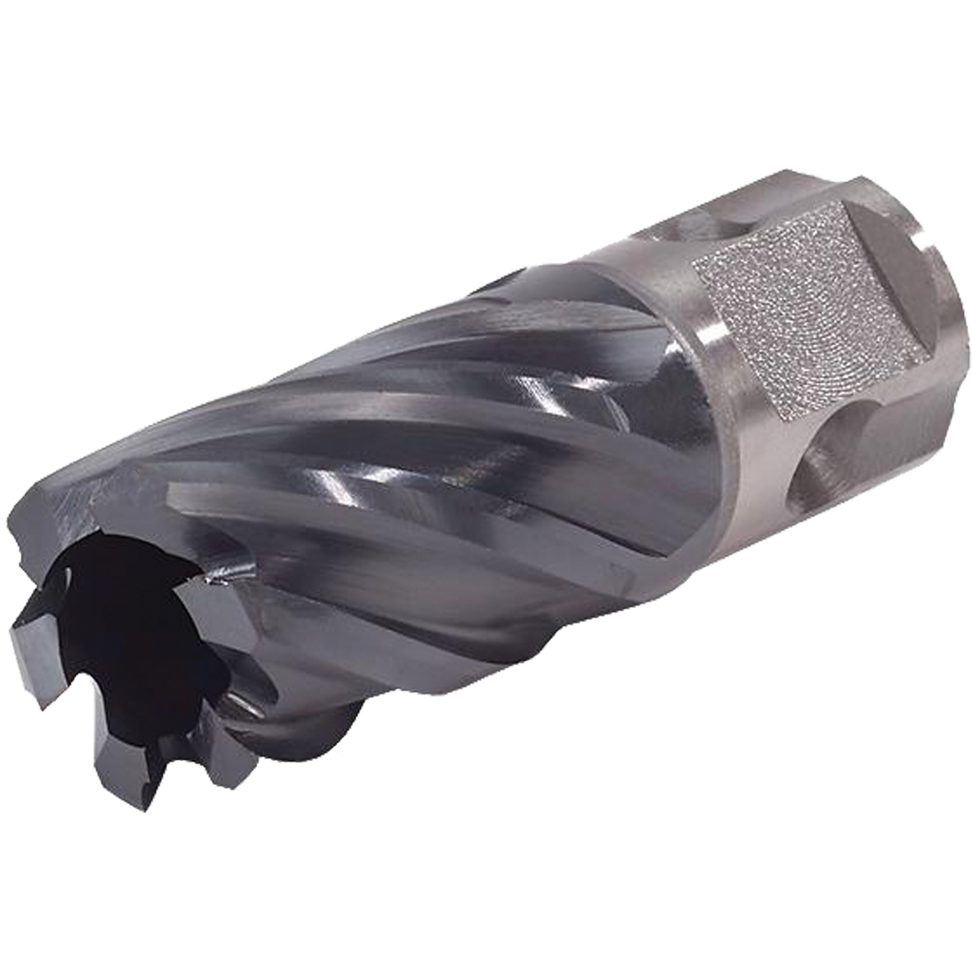 Fraise annulaire à tige universelle IcecutMC, Diamètre de 7/16", Acier rapide, Profondeur de la coupe de 1", Tige 3/4"