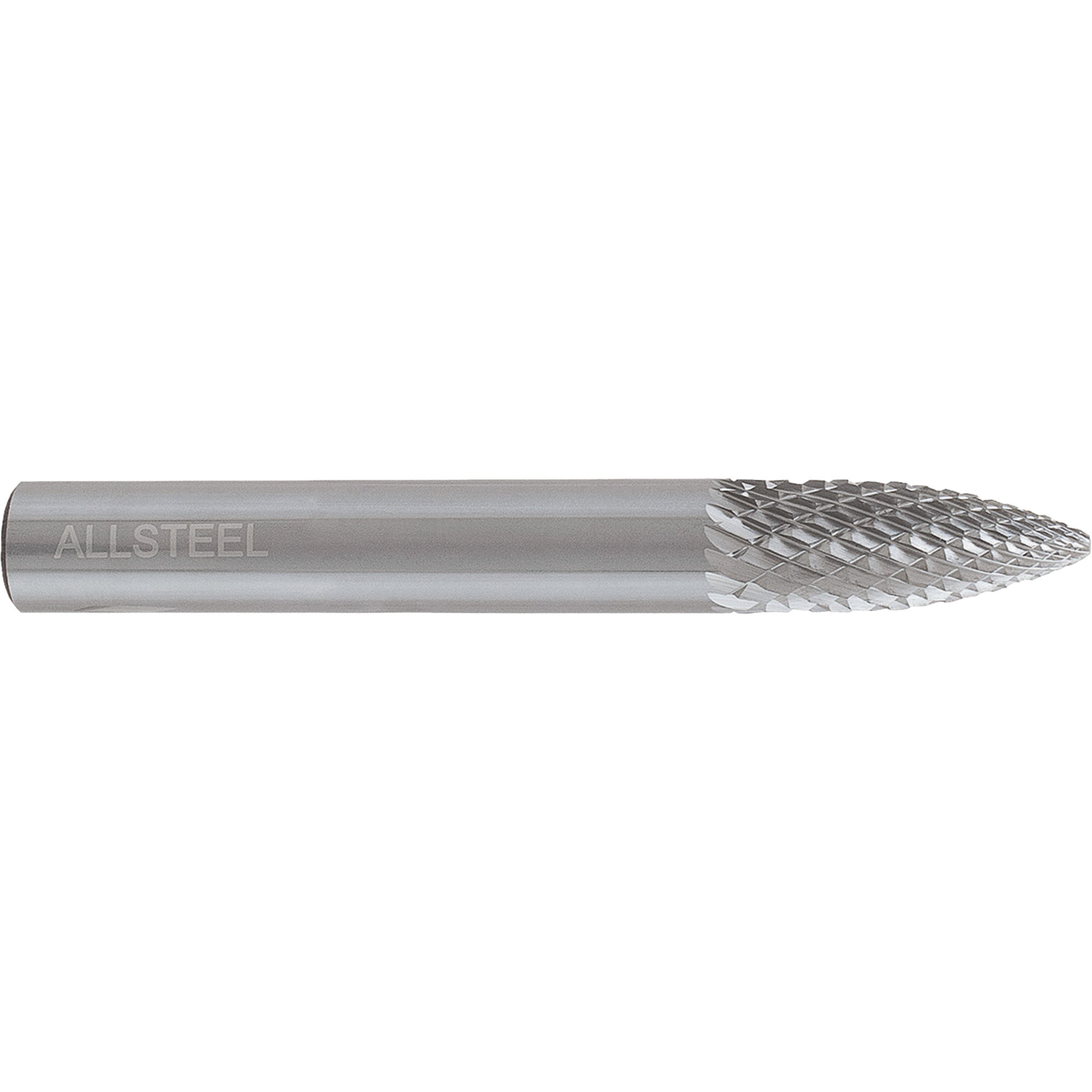 Fraise au carbure conique AllSteelMC, SG-1, 1/4" dia., 1/4" Tige, 5/8" Prof. de la coupe