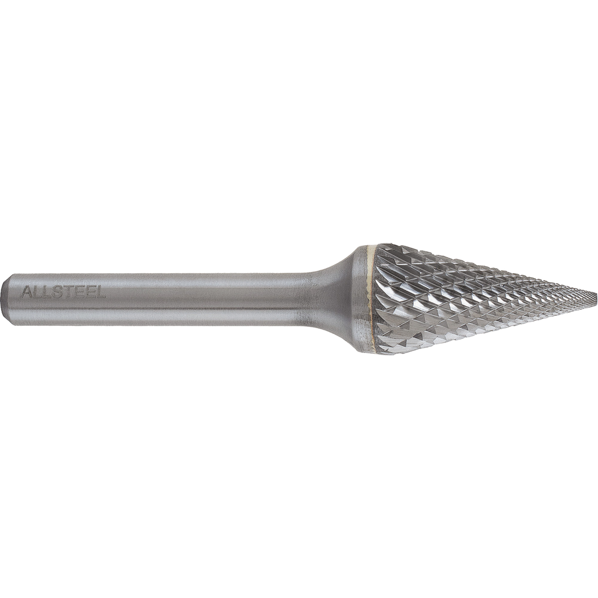 Fraise au carbure cônique AllSteelMC, SM-5, 1/2" dia., 1/4" Tige, 7/8" Prof. de la coupe
