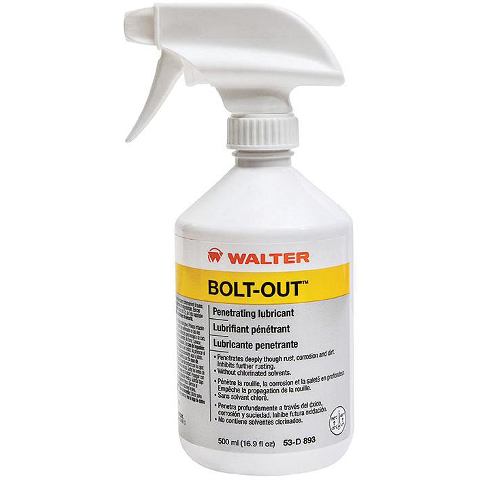 Huile pénétrante Bolt-OutMC, Bouteille à gâchette, 500 ml
