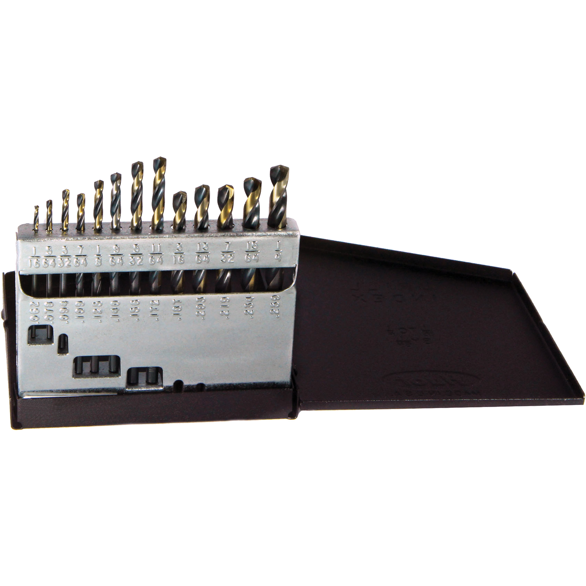 Jeu de foret de mécanicien à usage intensif Nitro DrillcoMD, 13 morceaux, Acier rapide