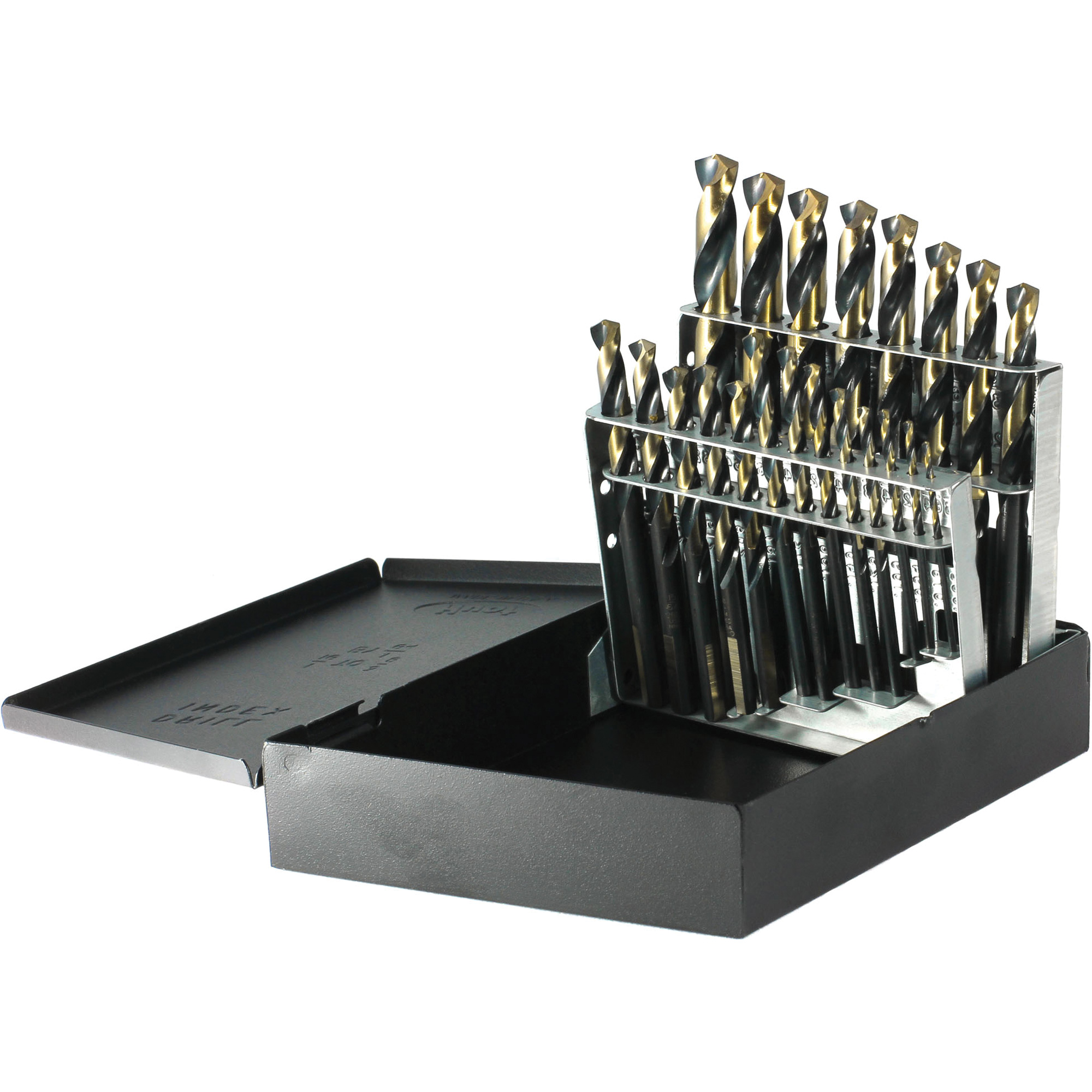 Jeu de foret de mécanicien à usage intensif Nitro DrillcoMD, 21 morceaux, Acier rapide