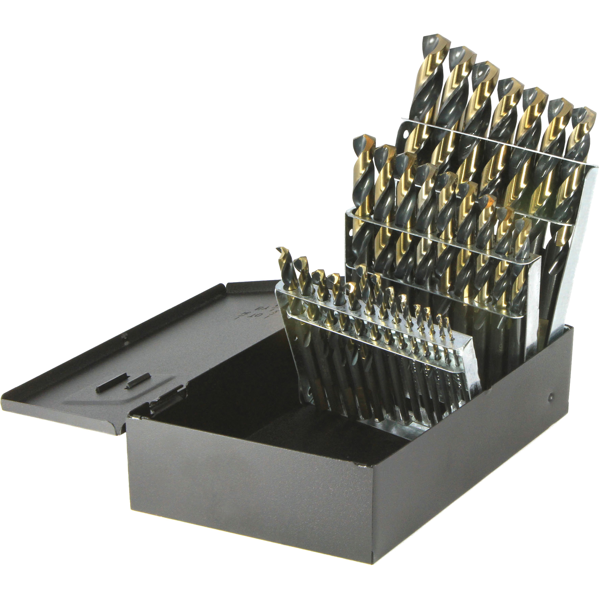 Jeu de foret de mécanicien à usage intensif Nitro DrillcoMD, 29 morceaux, Acier rapide