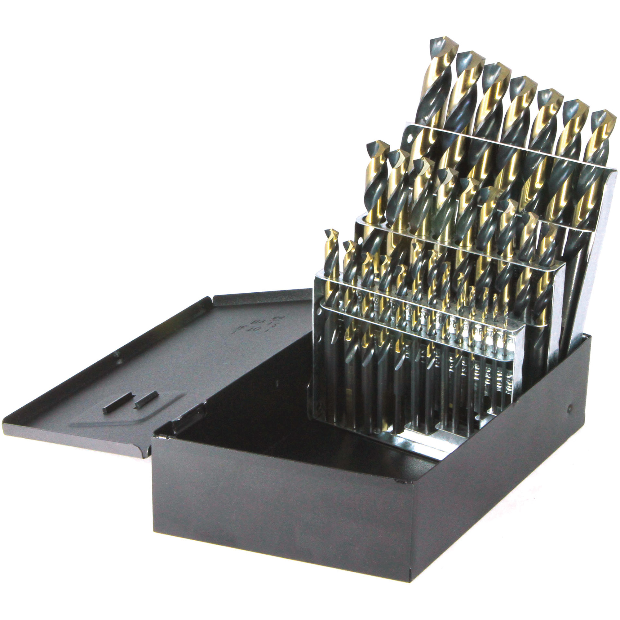 Jeu de forets à tige réduite pour mécanicien Nitro DrillcoMD, 29 morceaux, Acier rapide