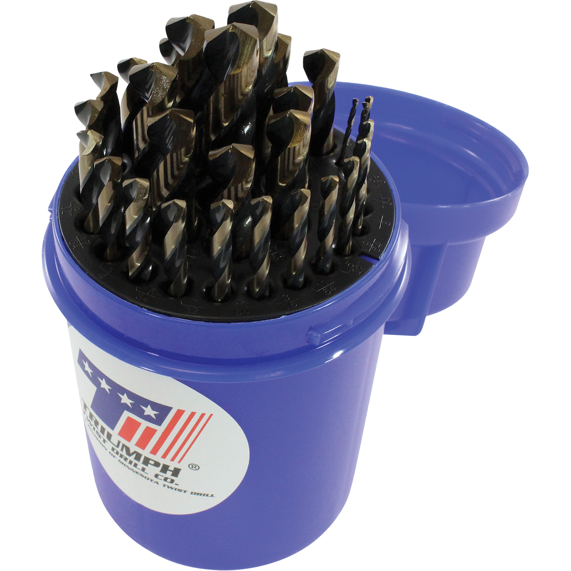 Jeu de forets TriumphMD, 115 morceaux, Acier rapide