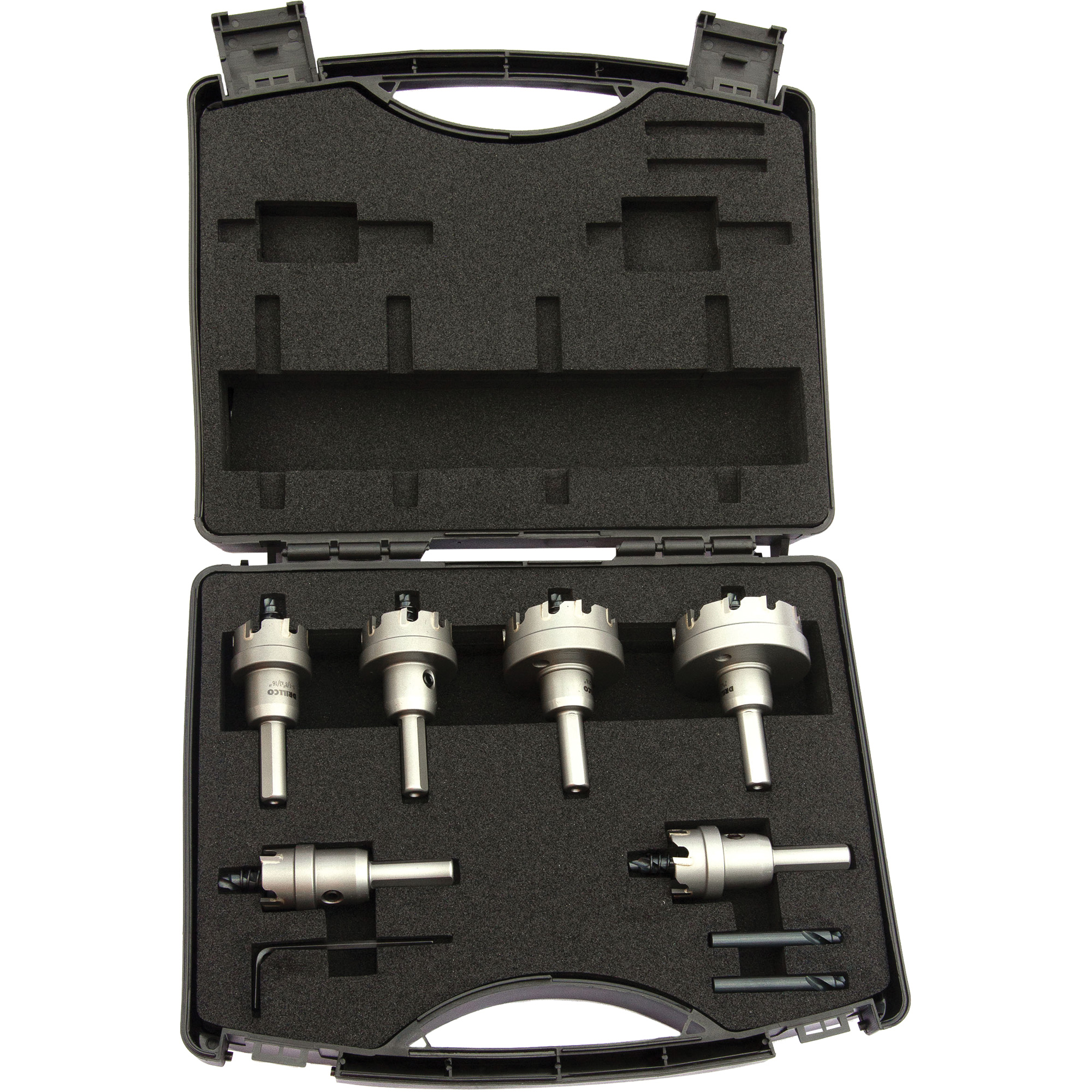 Jeu de scies-cloche TCT DrillcoMD, 6 morcea