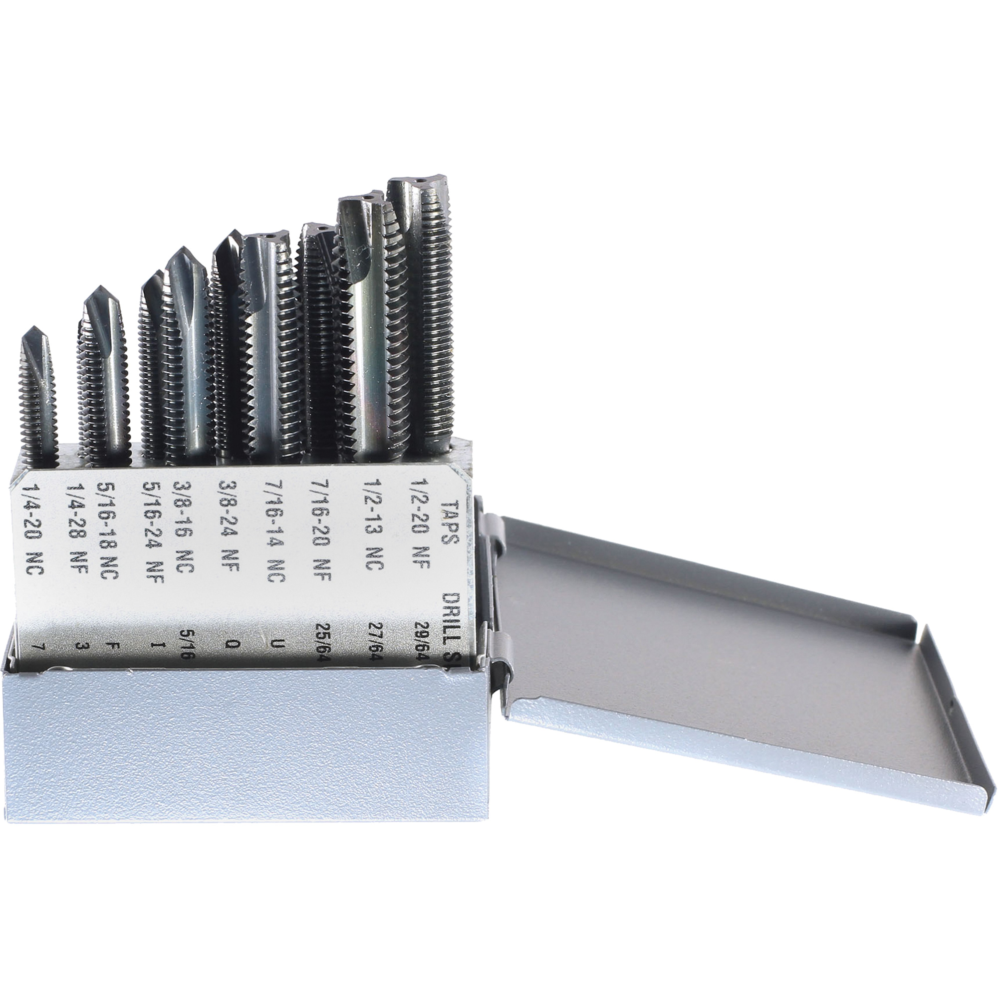 Jeu de tarauds DrillcoMD, 10 morcea