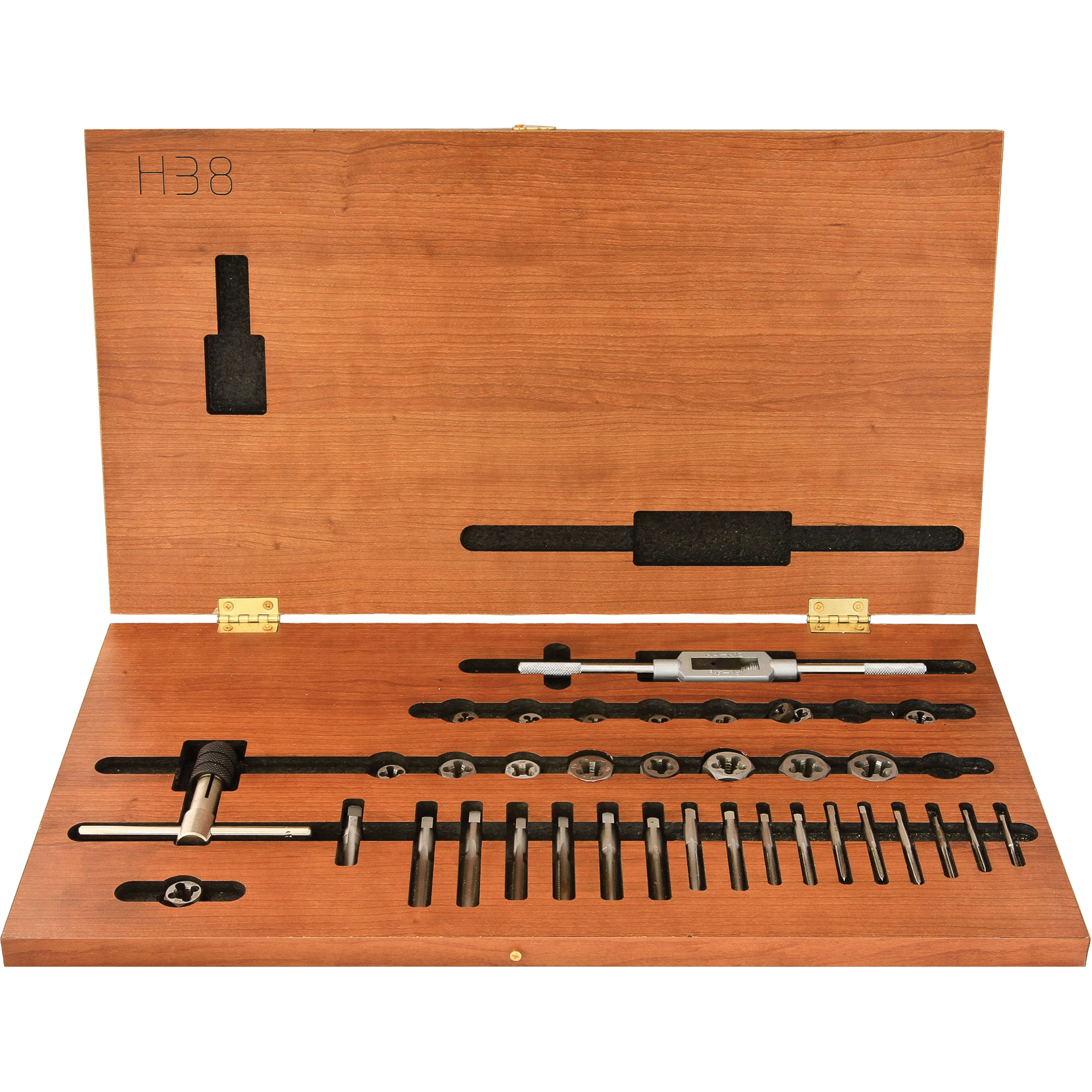 Jeu de tarauds et filières hexagonales DrillcoMD, 36 Morcea