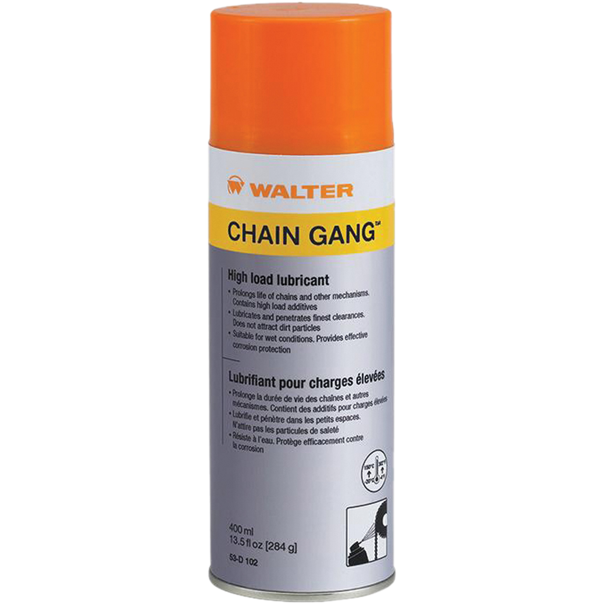 Lubrifiant Chain GangMC, Canette aérosol