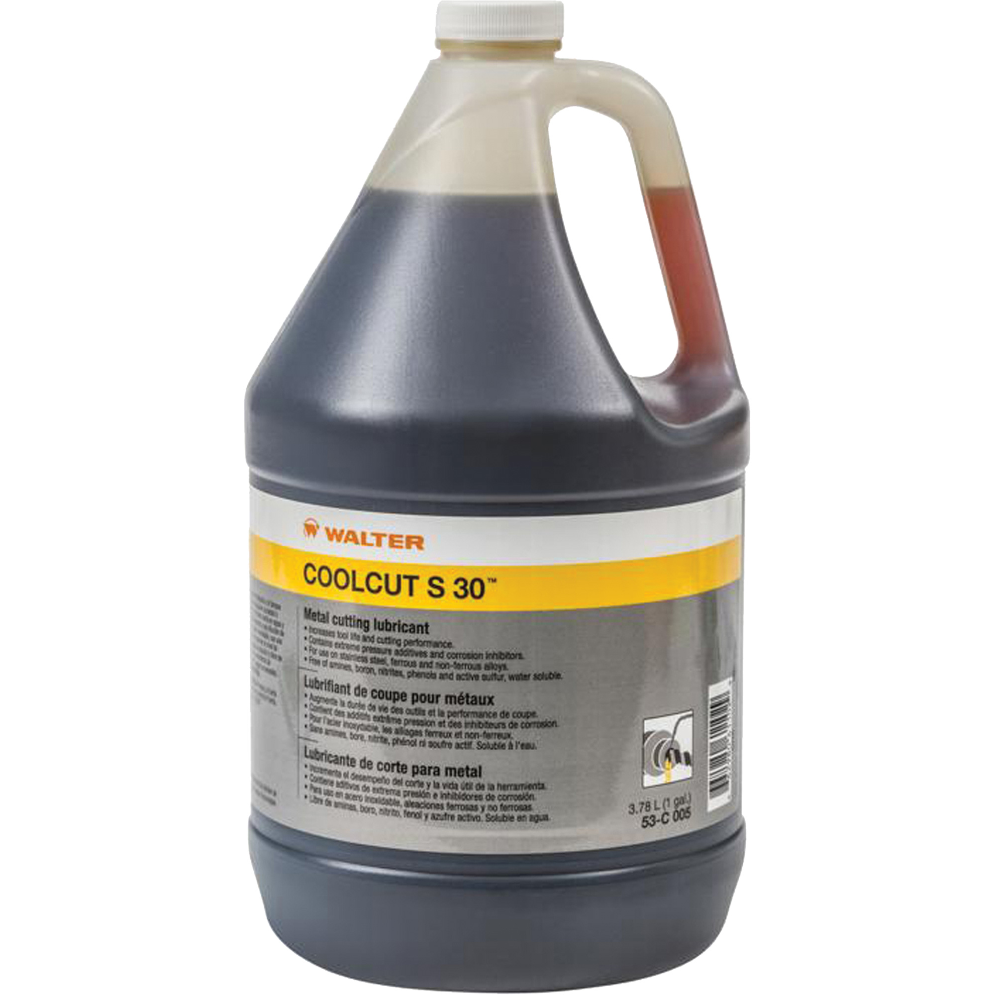 Lubrifiant de coupe soluble CoolcutMC S-30, Cruche