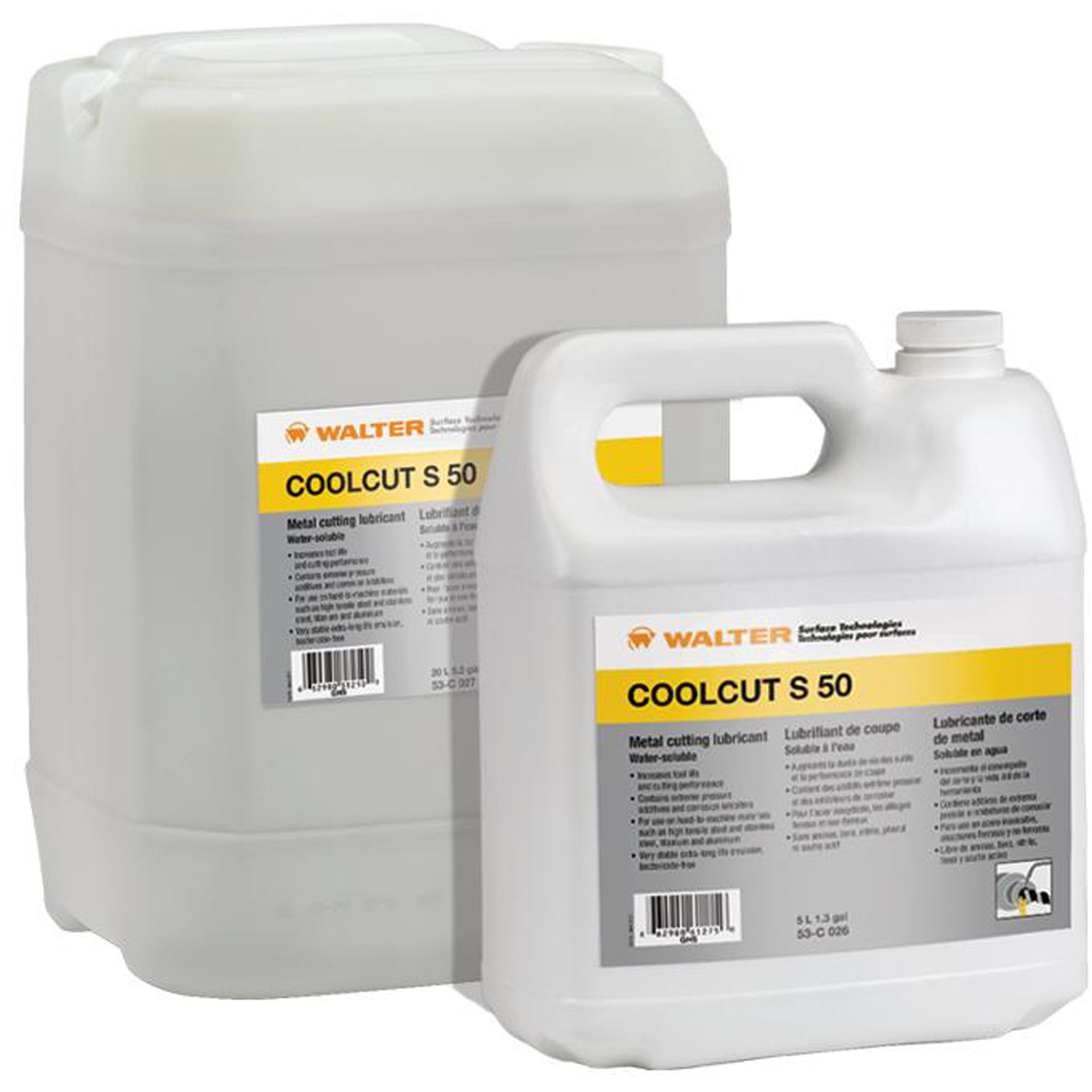 Lubrifiant de coupe soluble Coolcut S-50MC, 208 L