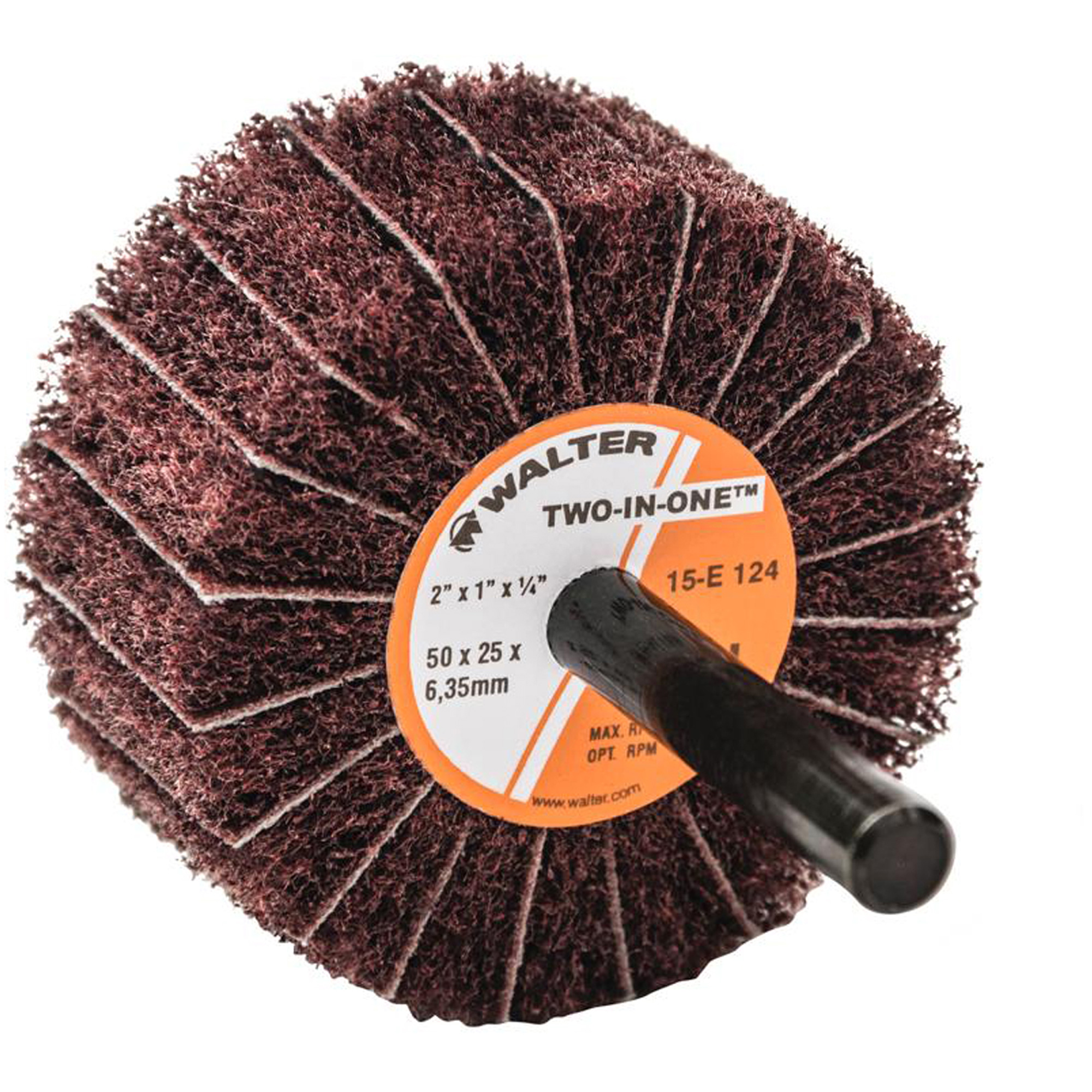 Meule à lamelles abrasives Two-In-OneMC