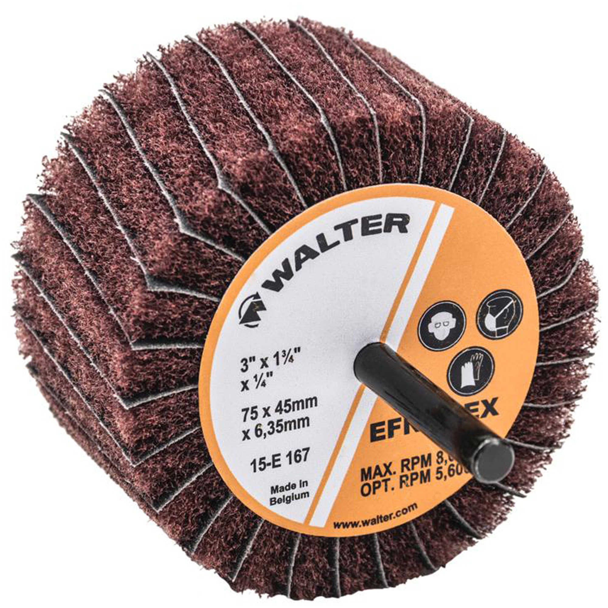 Meule à lamelles abrasives Two-In-OneMC