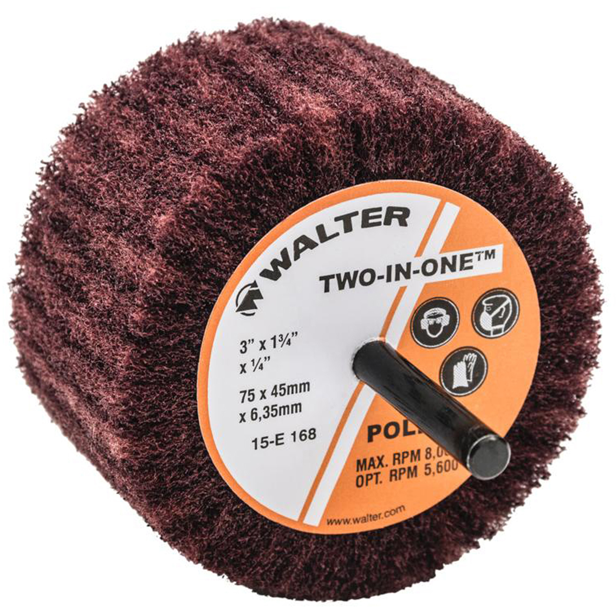Meule à lamelles abrasives Two-In-OneMC