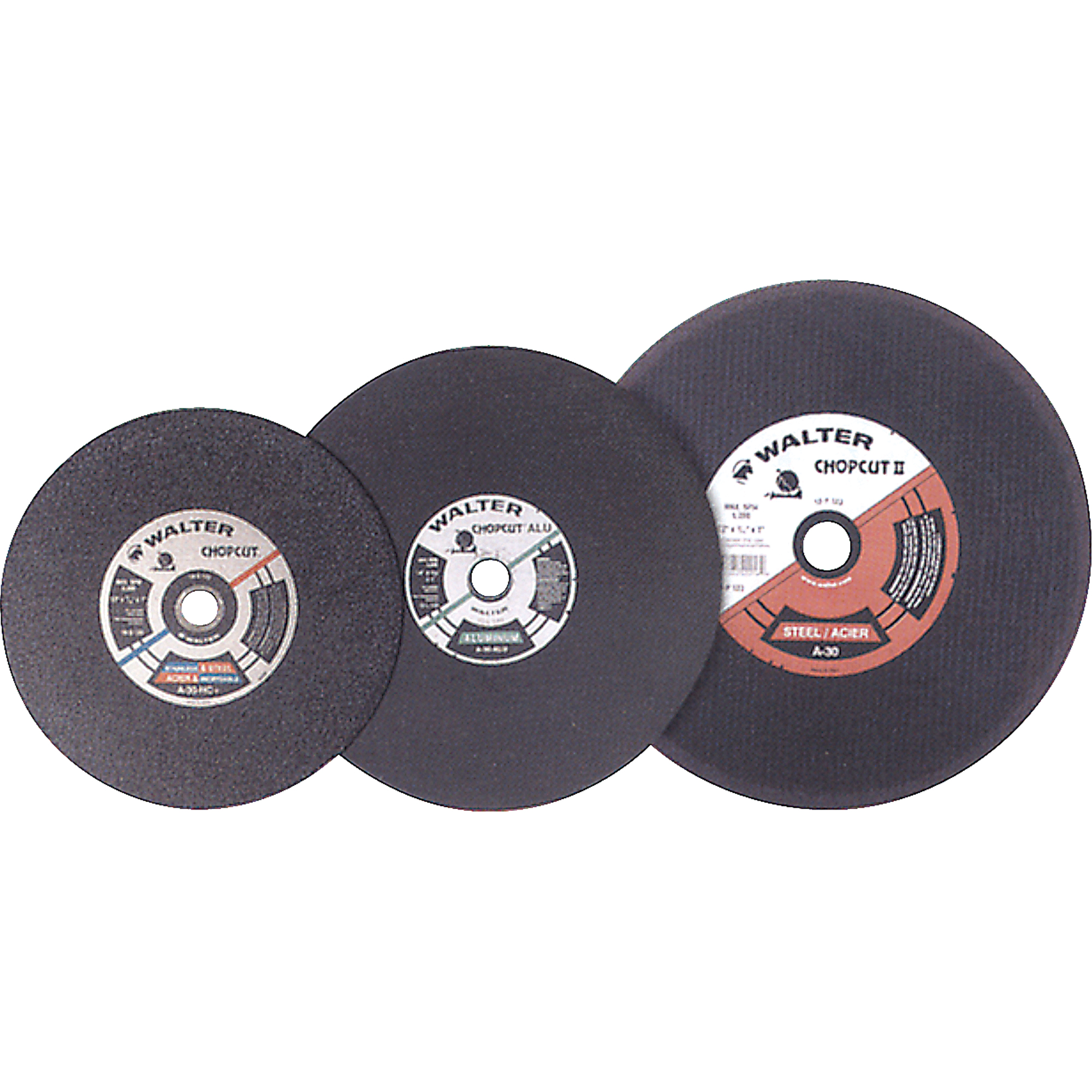 Meule à tronçonner pour scie de découpage ChopcutMC II, 12" x 3/32", Arbre de 1", Type 1, Oxyde d'aluminium, 5200 Tr/min – Image 2